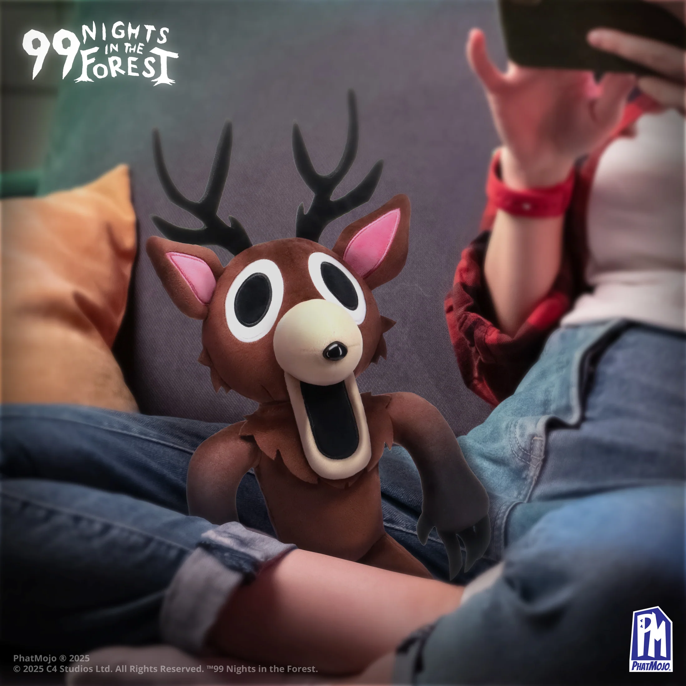 99 Nights in the Forest: The Deer Deluxe Plush (14") + EXCLUSIVE DLC [Officially Licensed] - Image 3