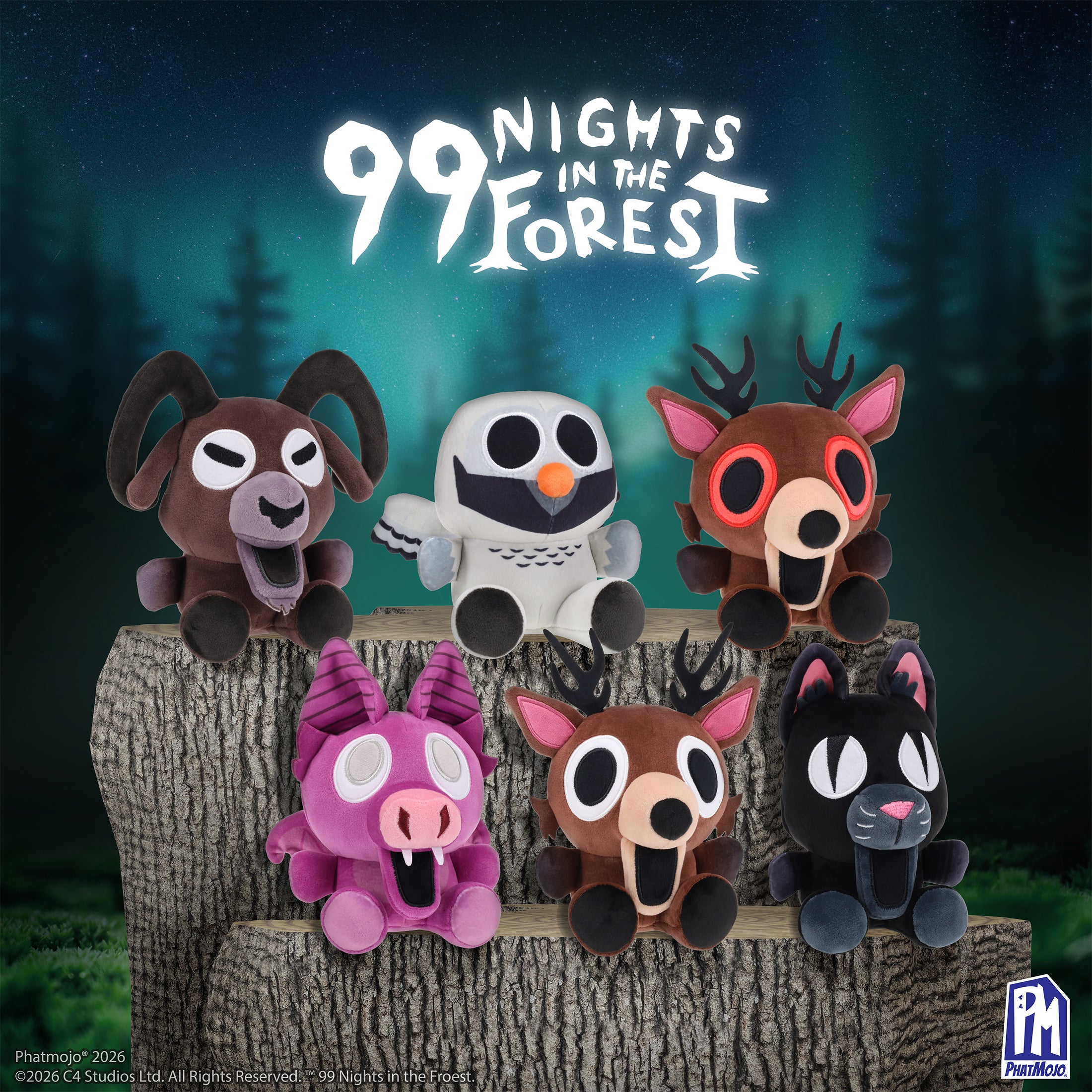 99 Nights in the Forest - Mystery Collectible Plush 2 Pack - Includes DLC Code Redeemable on Roblox - Officially Licensed Plush Toy by PhatMojo - Image 3