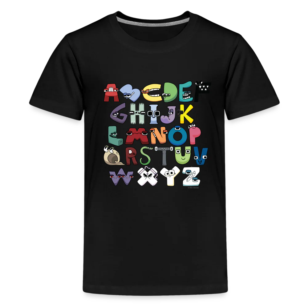 ALPHABET LORE - A to Z T-Shirt (Youth) - Image 7