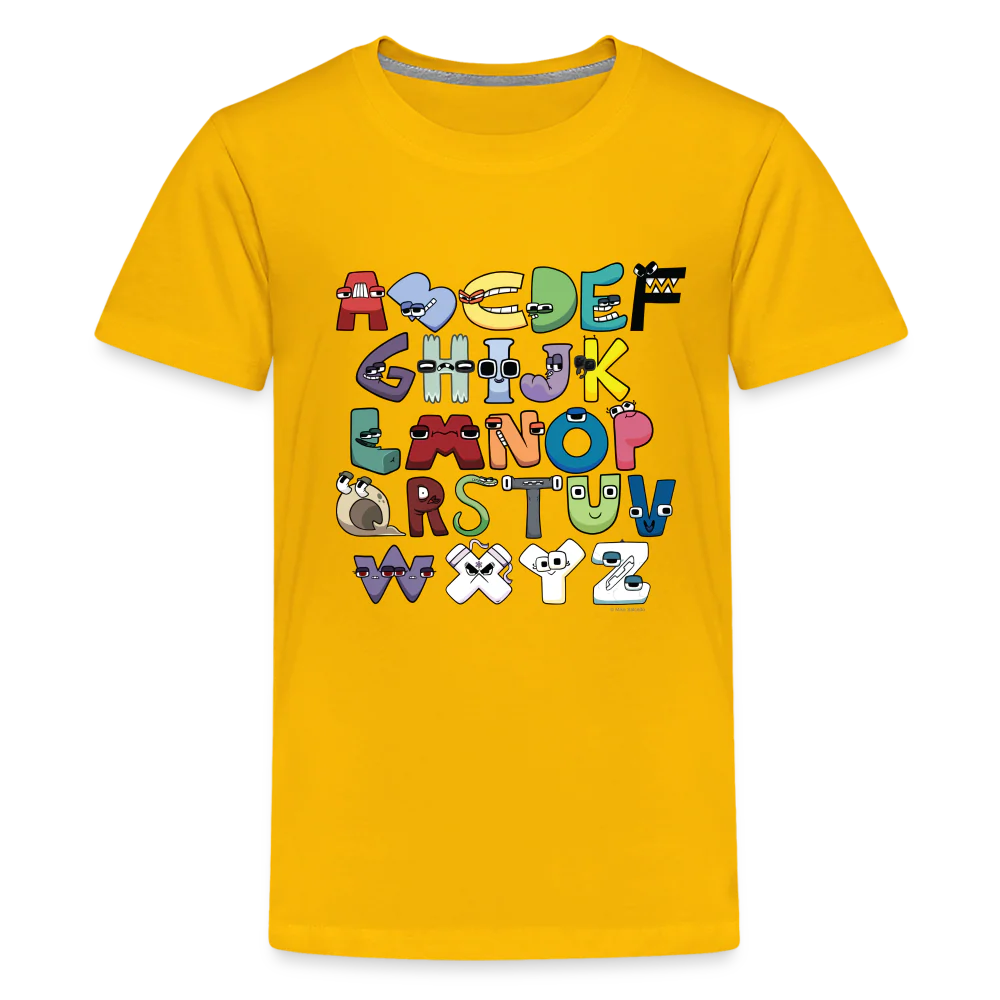 ALPHABET LORE - A to Z T-Shirt (Youth) - Image 8