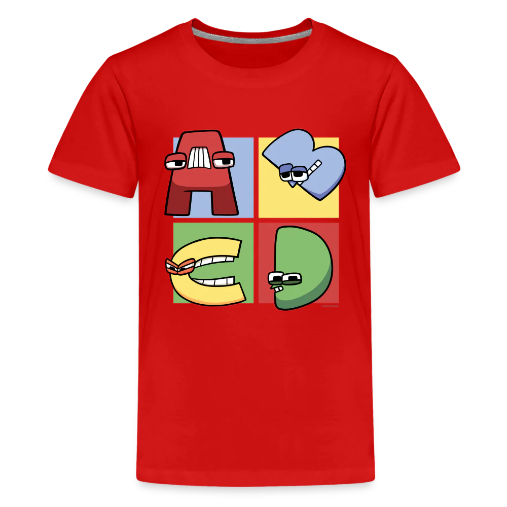ALPHABET LORE - ABCD T-Shirt (Youth) - Image 6