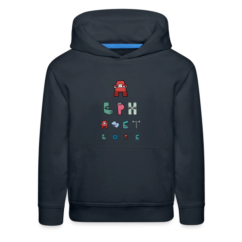 ALPHABET LORE - Eye Chart Hoodie (Youth) - Image 8