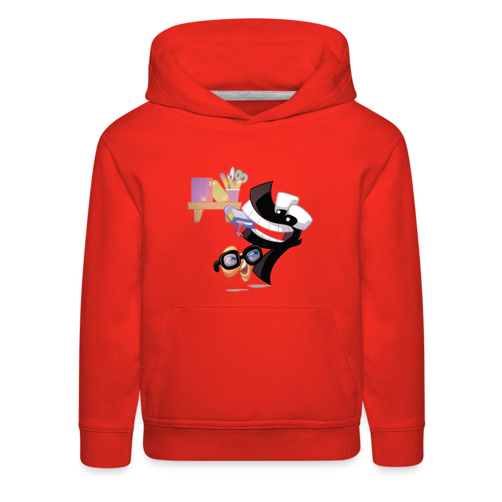 ALPHABET LORE - F Nerds Hoodie (Youth) - Image 3