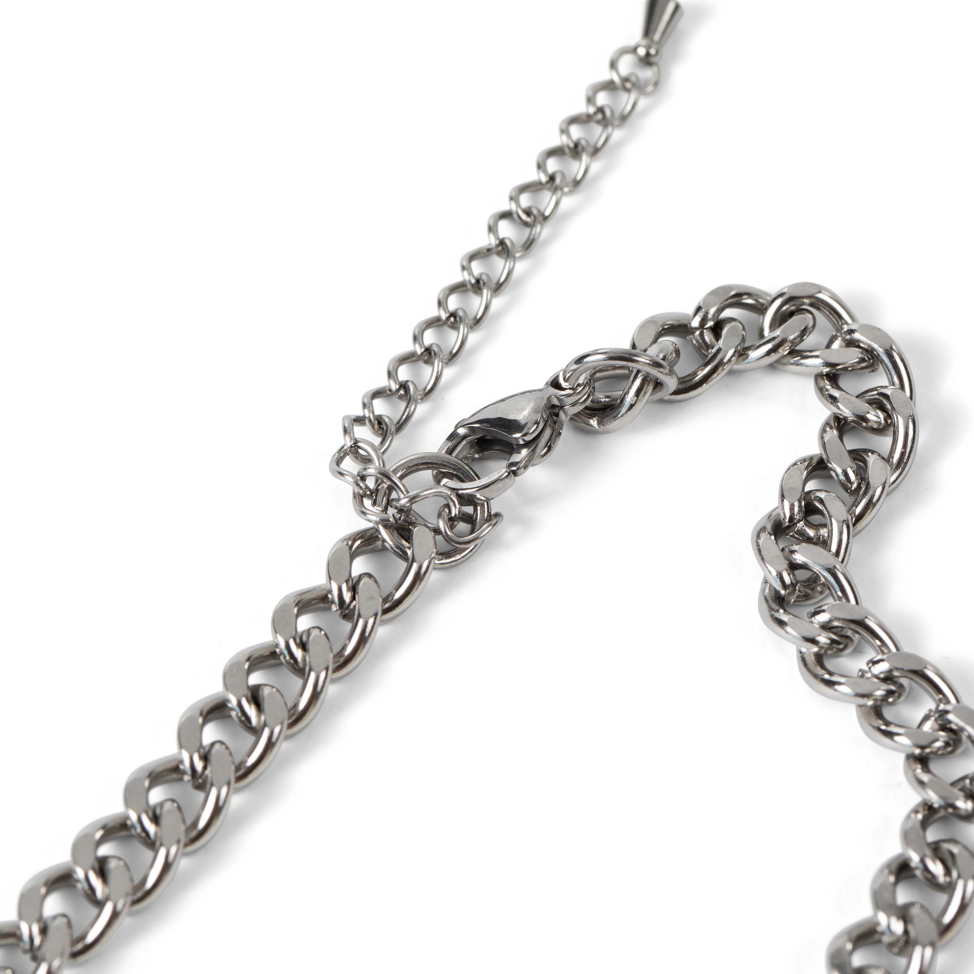 ALPHABET LORE – Frick Charm Necklace | Metallic Charm w/ 16" Chain & Extender | Collectible Accessory | Perfect for Guys & Girls | Officially Licensed - Image 4
