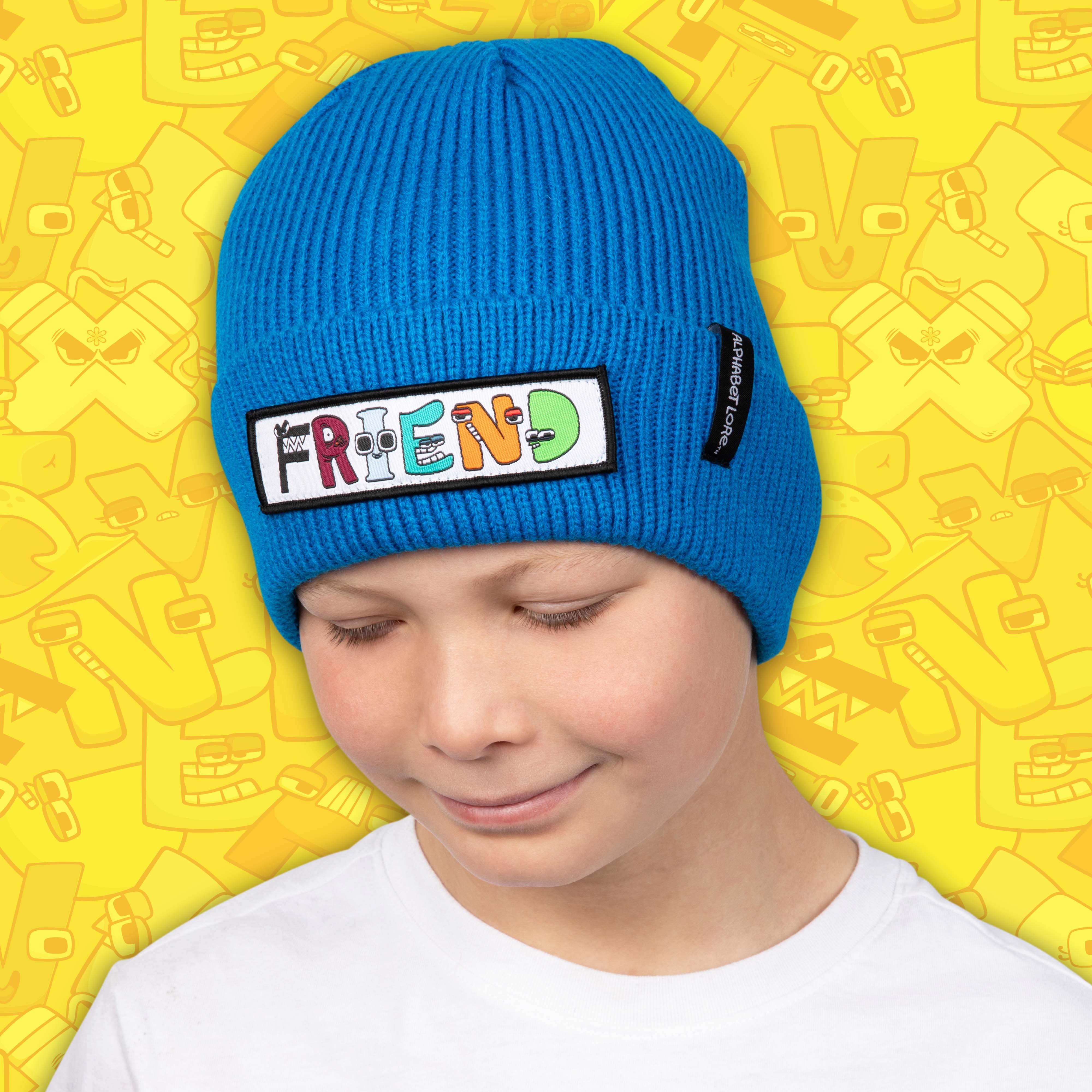 ALPHABET LORE - FRIEND Embroidered Knit Beanie (Unisex) - Image 4