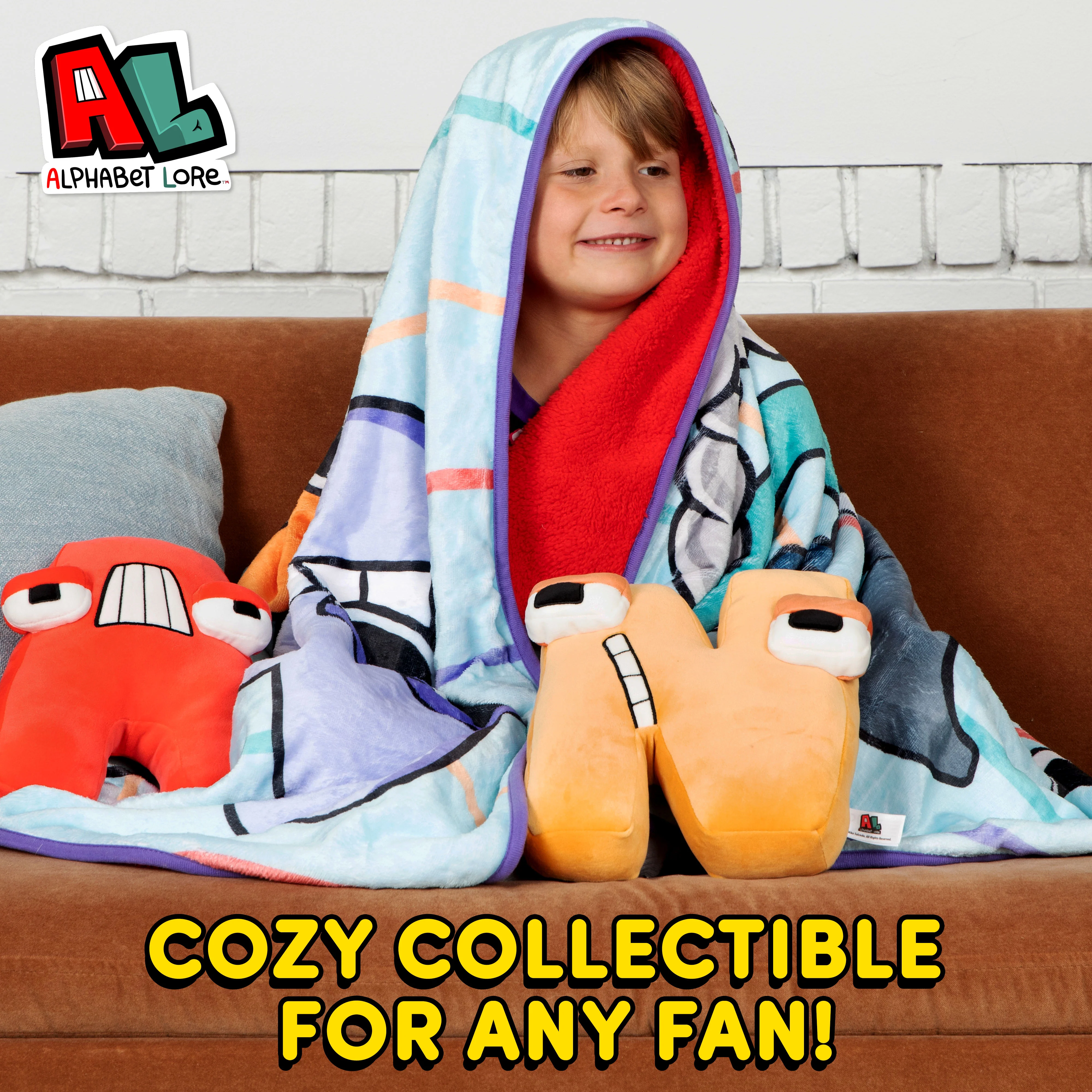 ALPHABET LORE - Letters Fleece Blanket (50 x 60") - Image 5