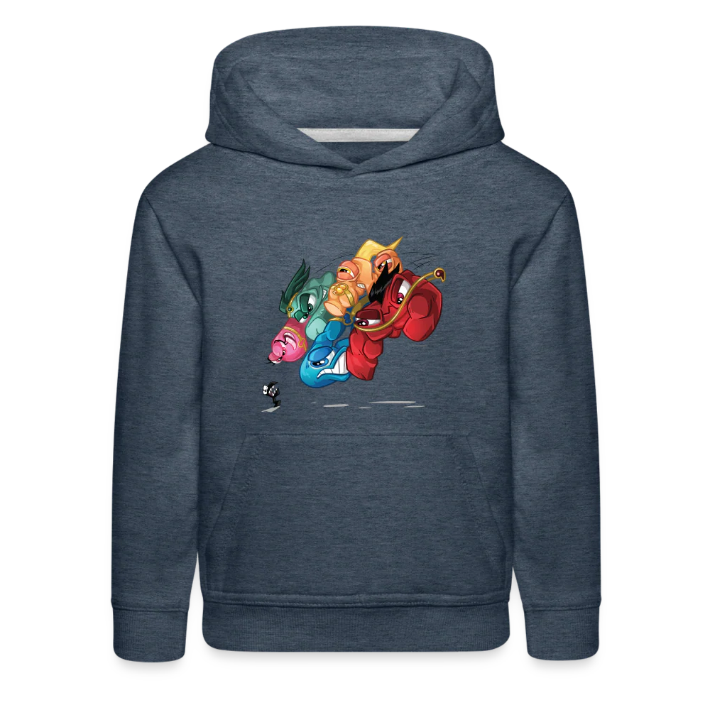 ALPHABET LORE - LMNOP Attack Hoodie (Youth) - Image 4