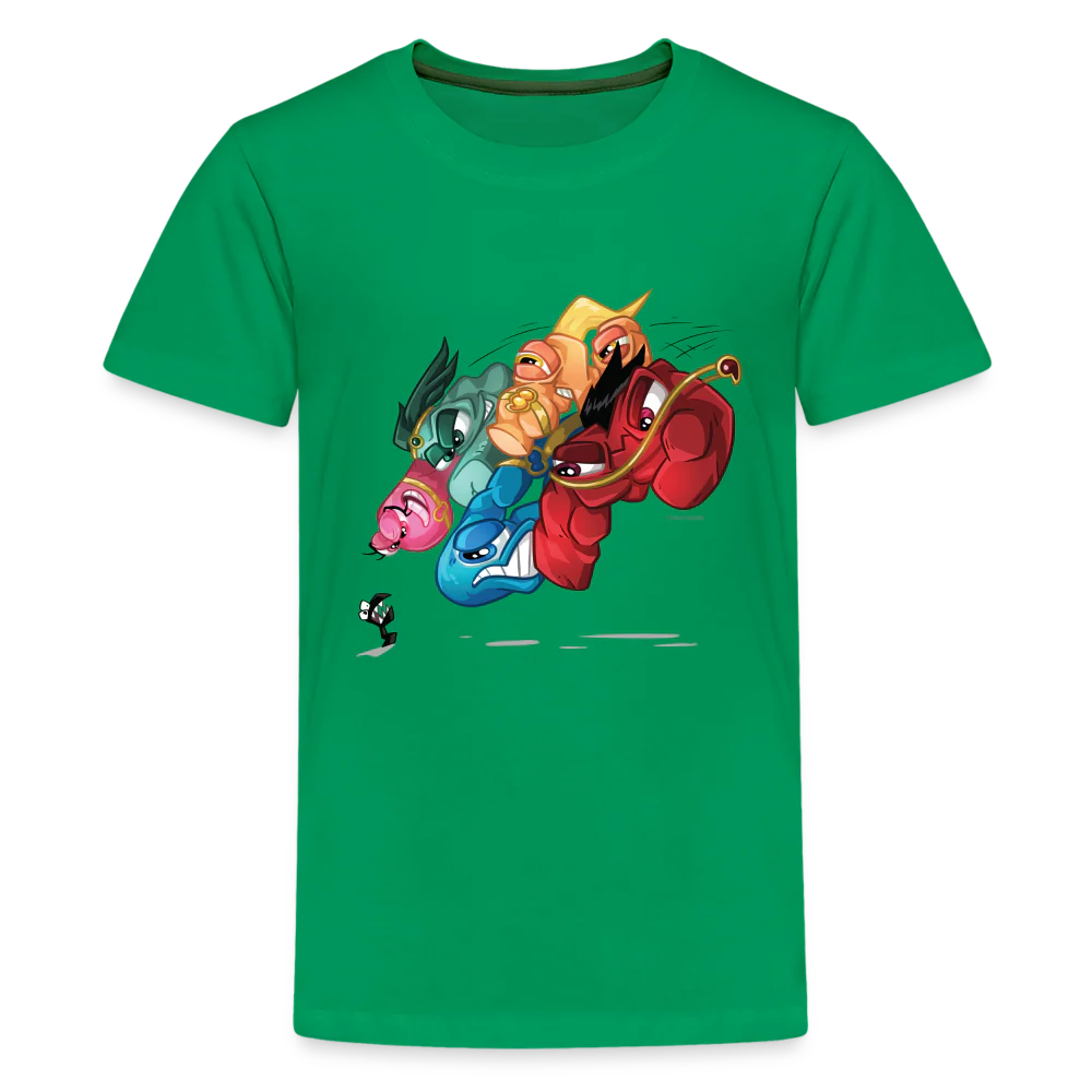 ALPHABET LORE - LMNOP Attack T-Shirt (Youth) - Image 3