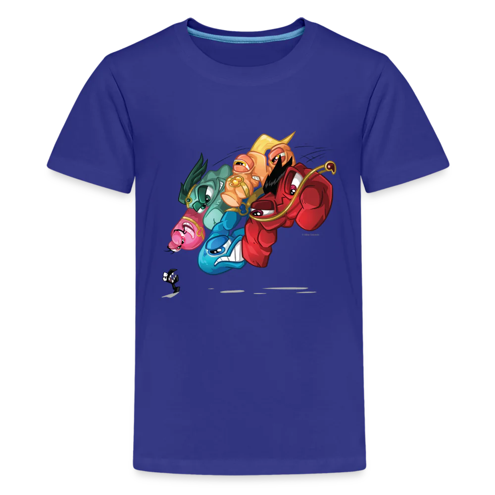 ALPHABET LORE - LMNOP Attack T-Shirt (Youth) - Image 5