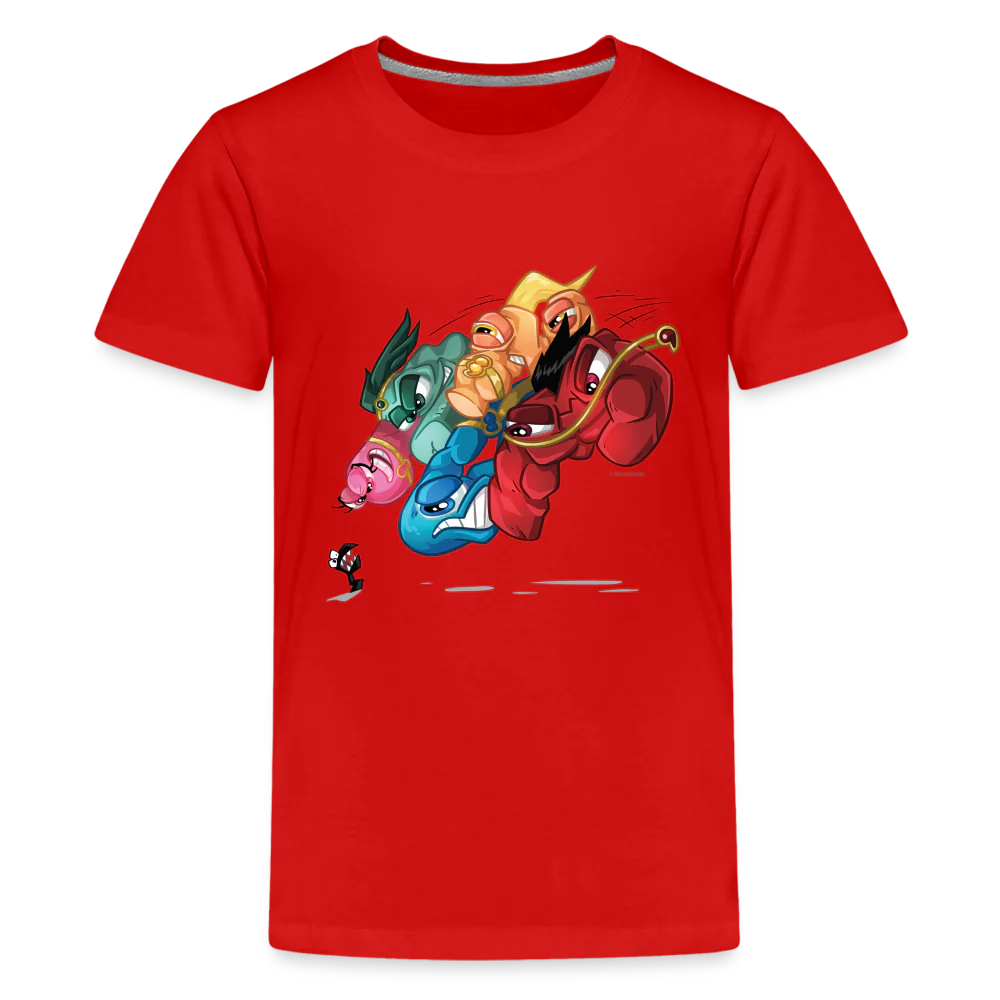 ALPHABET LORE - LMNOP Attack T-Shirt (Youth) - Image 6