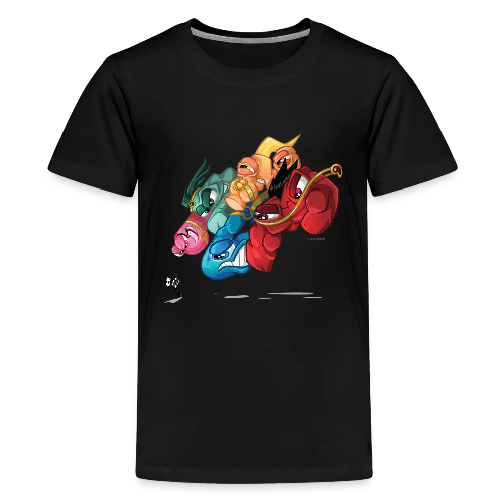 ALPHABET LORE - LMNOP Attack T-Shirt (Youth) - Image 7