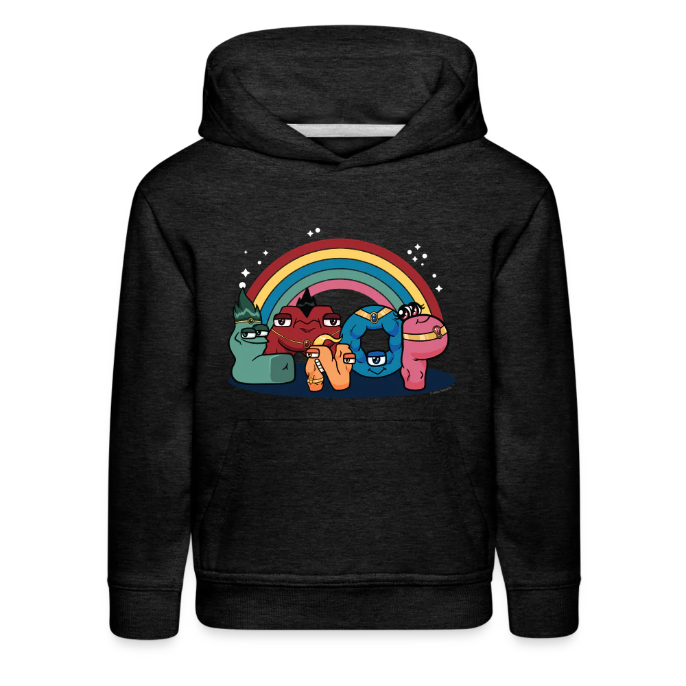 ALPHABET LORE - LMNOP Rainbow Hoodie (Youth) - Image 5