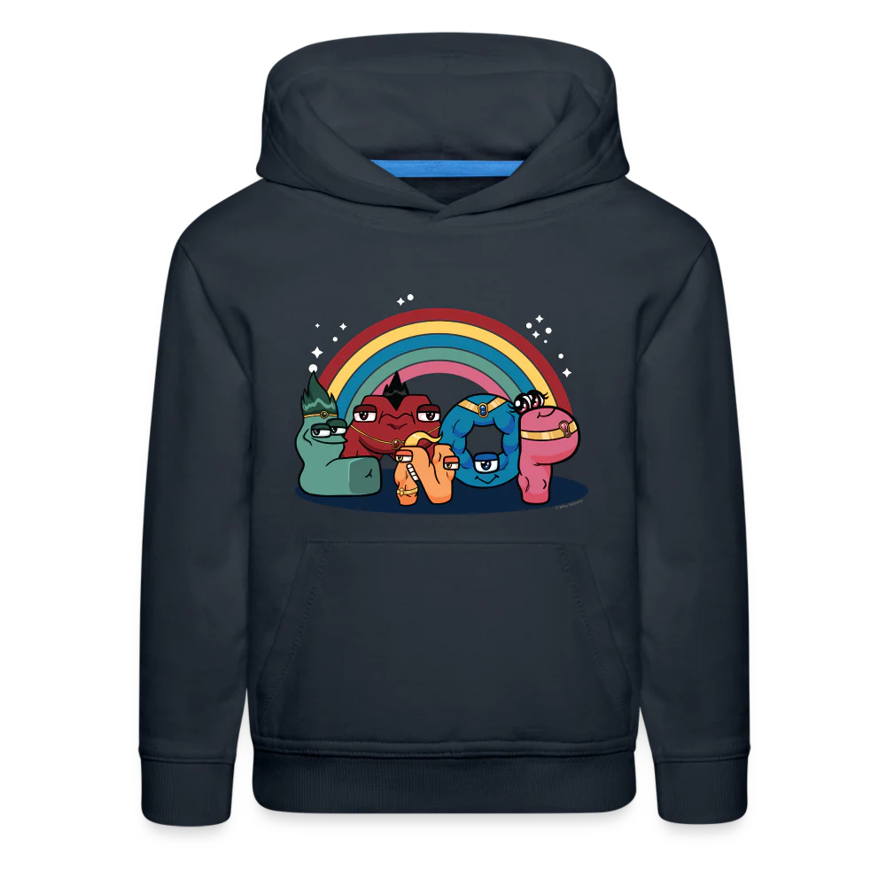 ALPHABET LORE - LMNOP Rainbow Hoodie (Youth) - Image 8