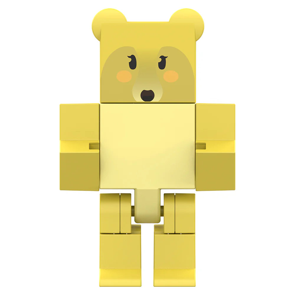 BEE SWARM - Mother Bear Action Figure Pack w/ Mystery Bee & Honeycomb Case (5” Articulated Figure & Bonus Items, Series 1) - Image 3