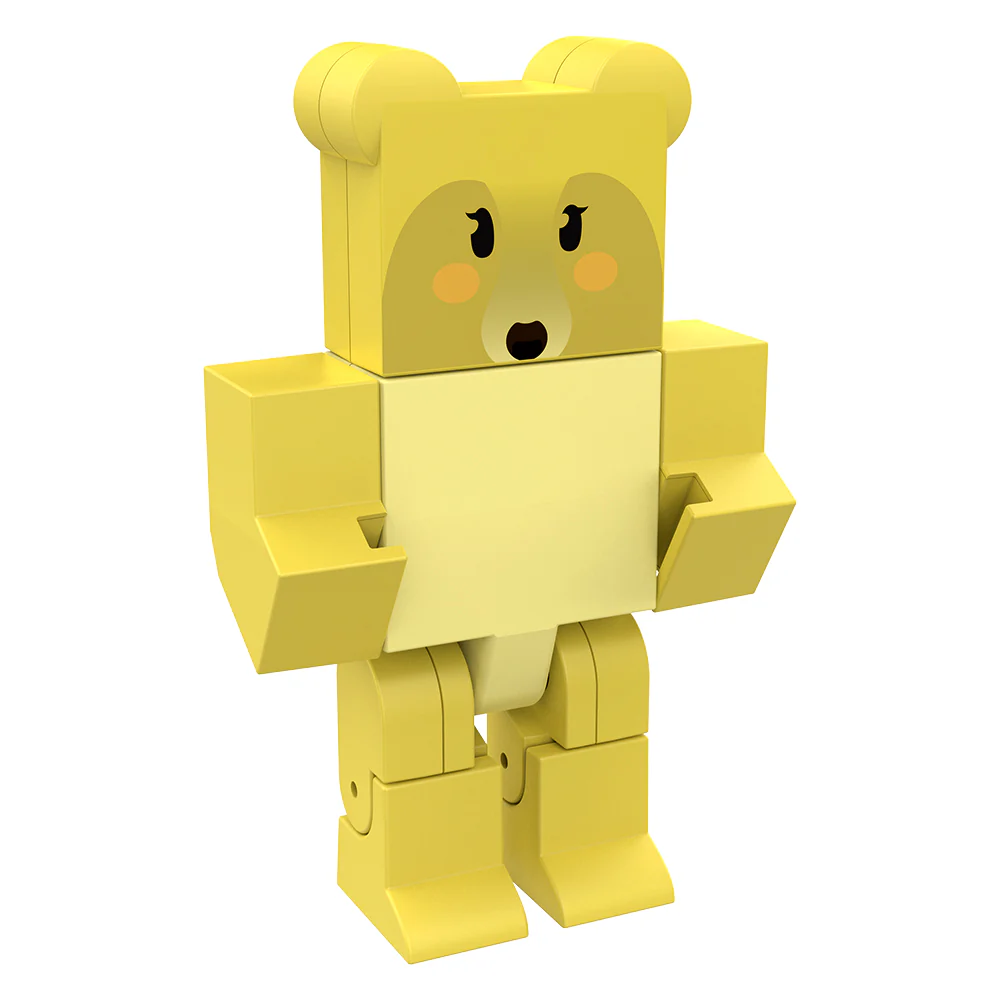 BEE SWARM - Mother Bear Action Figure Pack w/ Mystery Bee & Honeycomb Case (5” Articulated Figure & Bonus Items, Series 1) - Image 4
