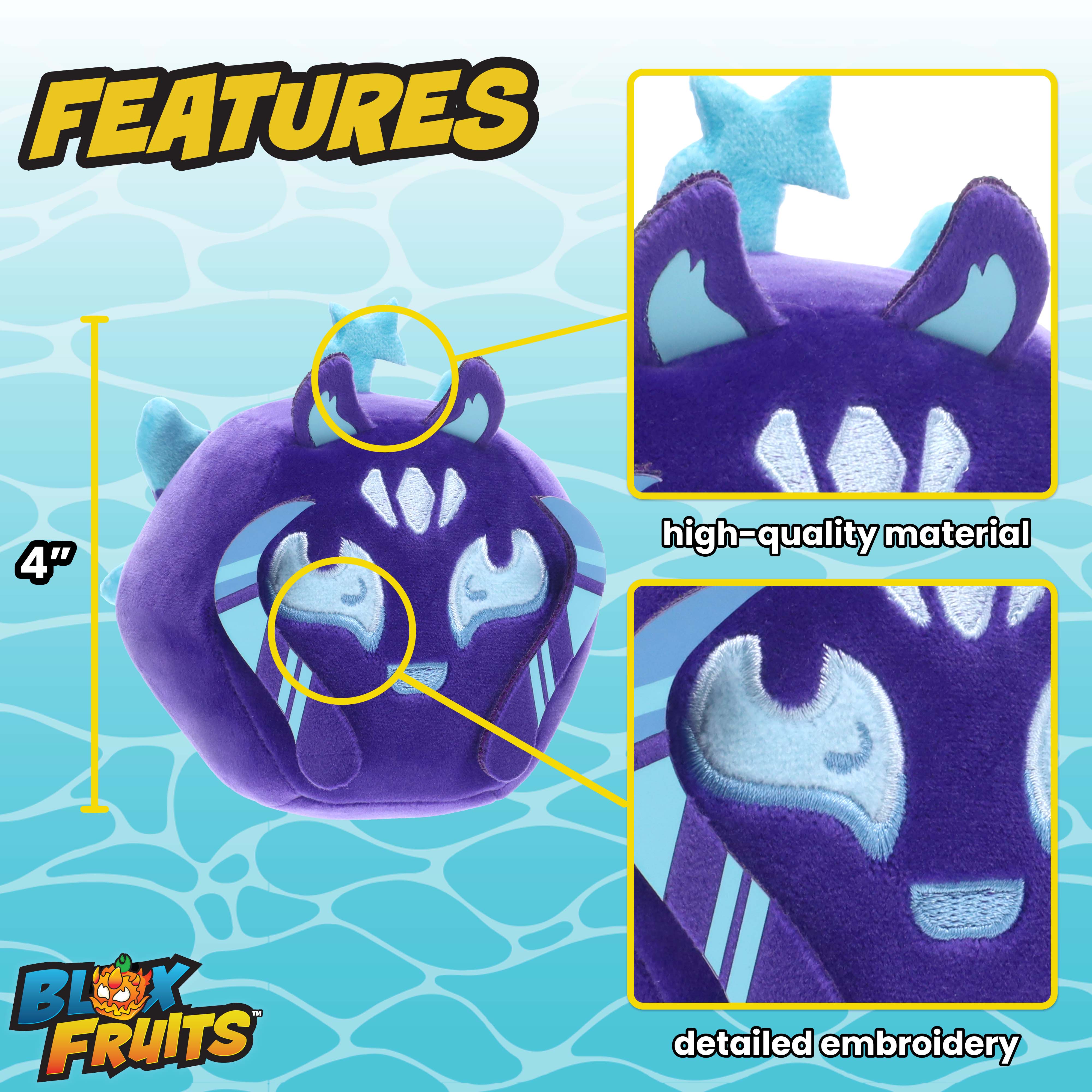 BLOX FRUITS - Collectible Mystery Plush 2-Pack (4" Tall, Series 2) - Image 4