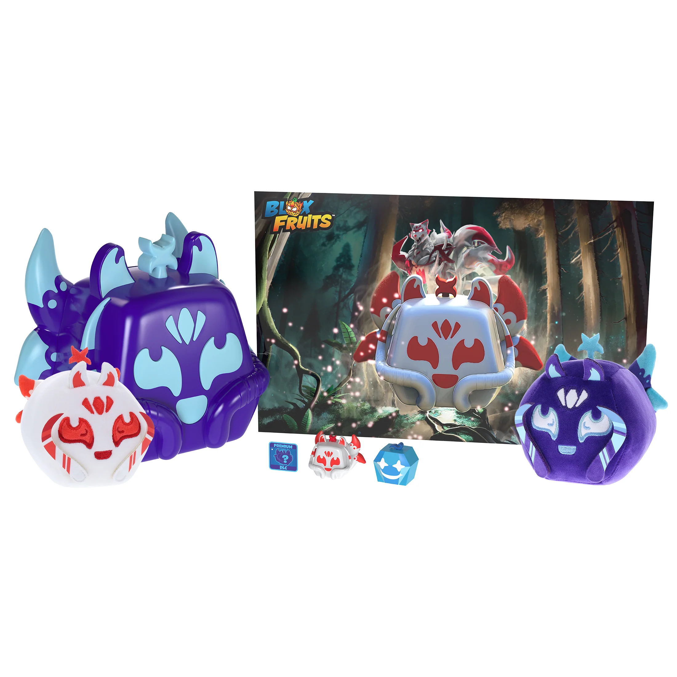 Blox Fruits - Kitsune Collector Bundle - Series 3 - Premium DLC code - Officially Licensed toy by