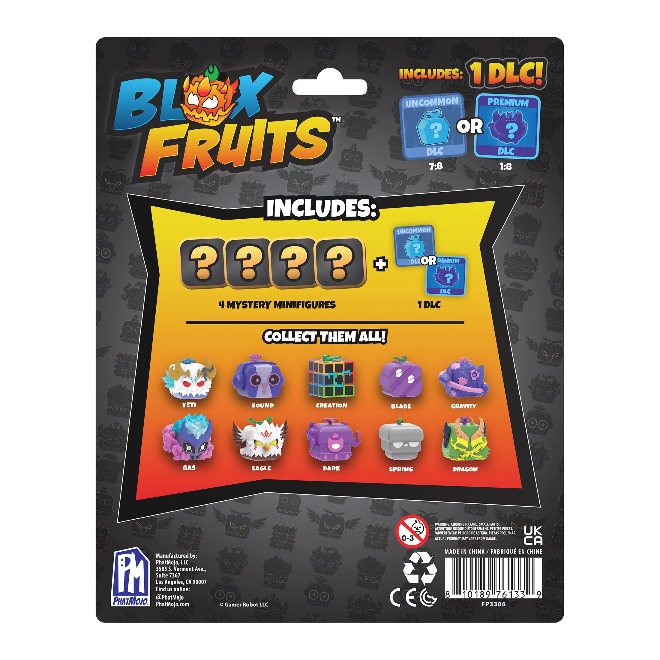 Blox Fruits - Minifigure Blind 4-Pack - Series 3 - Includes DLC Code Redeemable on Roblox - Officially Licensed Mystery Collectible Figures by PhatMojo - Image 4