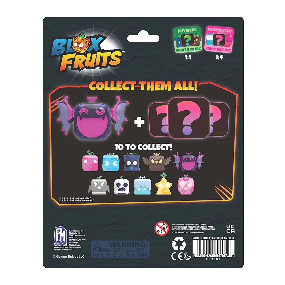 BLOX FRUITS - Mystery Fruit Minifigure 4-Pack (1.5" Tall, Series 1) [Includes DLC] - Image 5