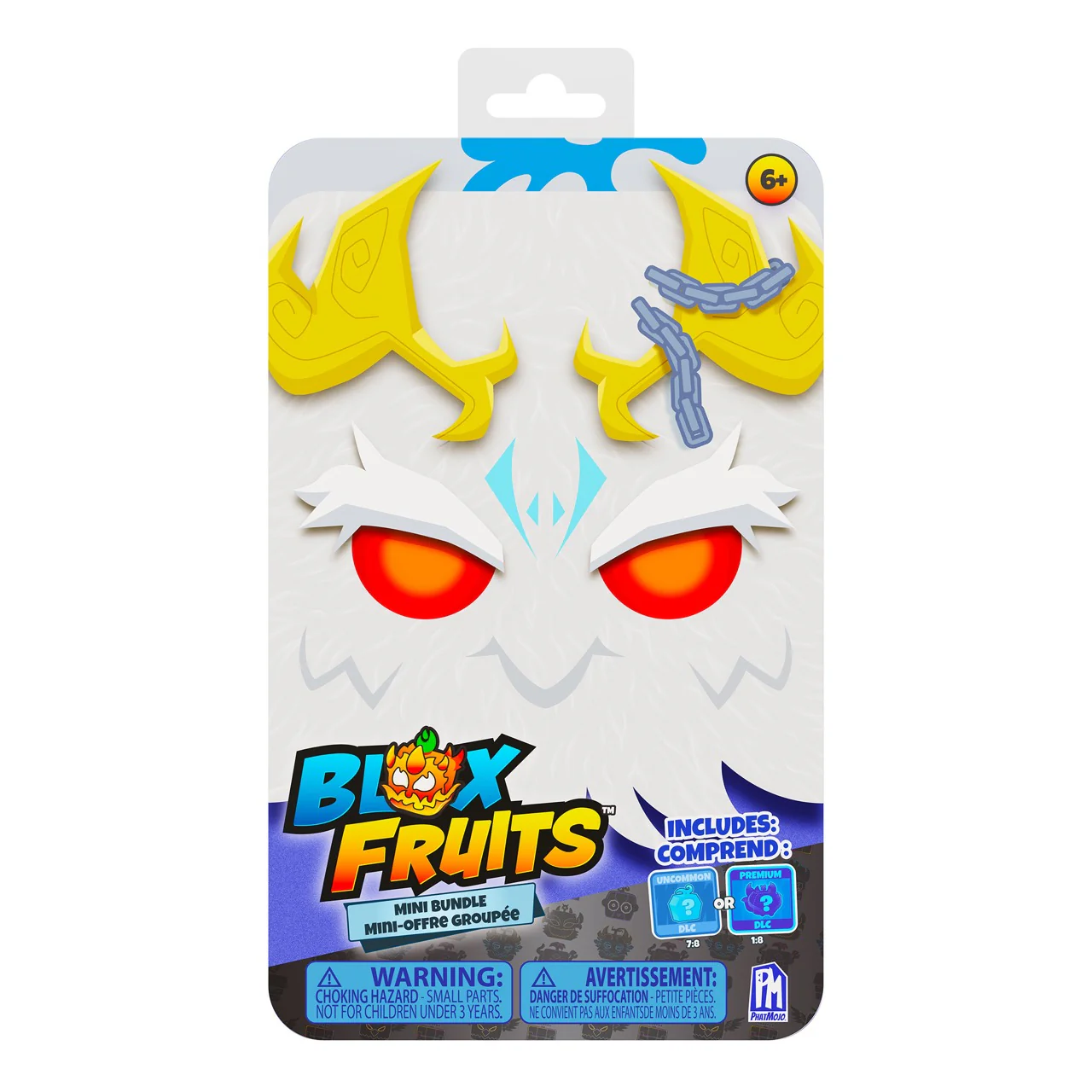 Blox Fruits — Yeti Mini Blind Box Bundle — Series 3 — Mystery Plush Toy, Minifigure, Collectible Stickers — Includes DLC Code — Officially Licensed Collector Set by PhatMojo