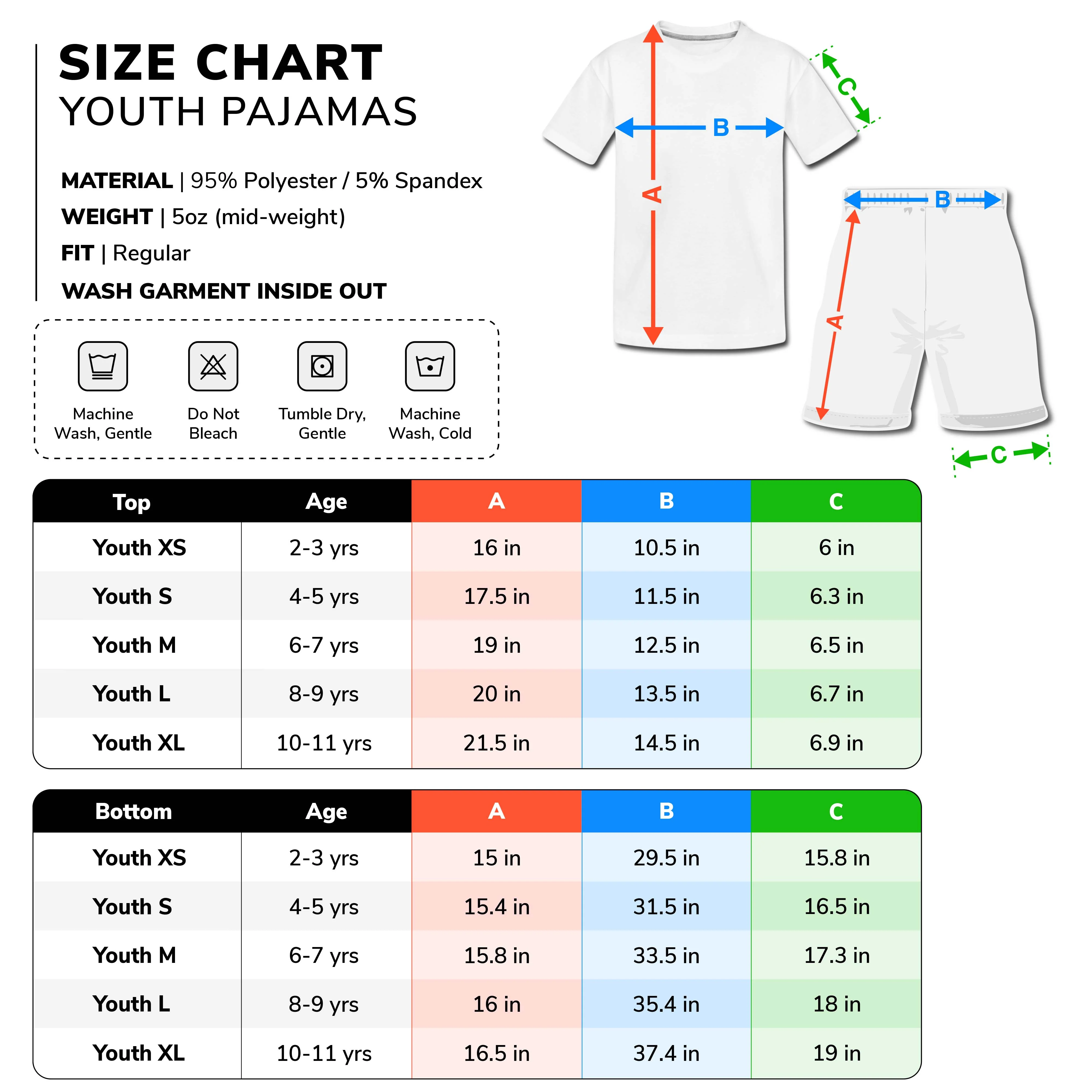 DOORS - Split Eyes Short-Sleeve Pajamas Set (Kids Unisex) - Image 6