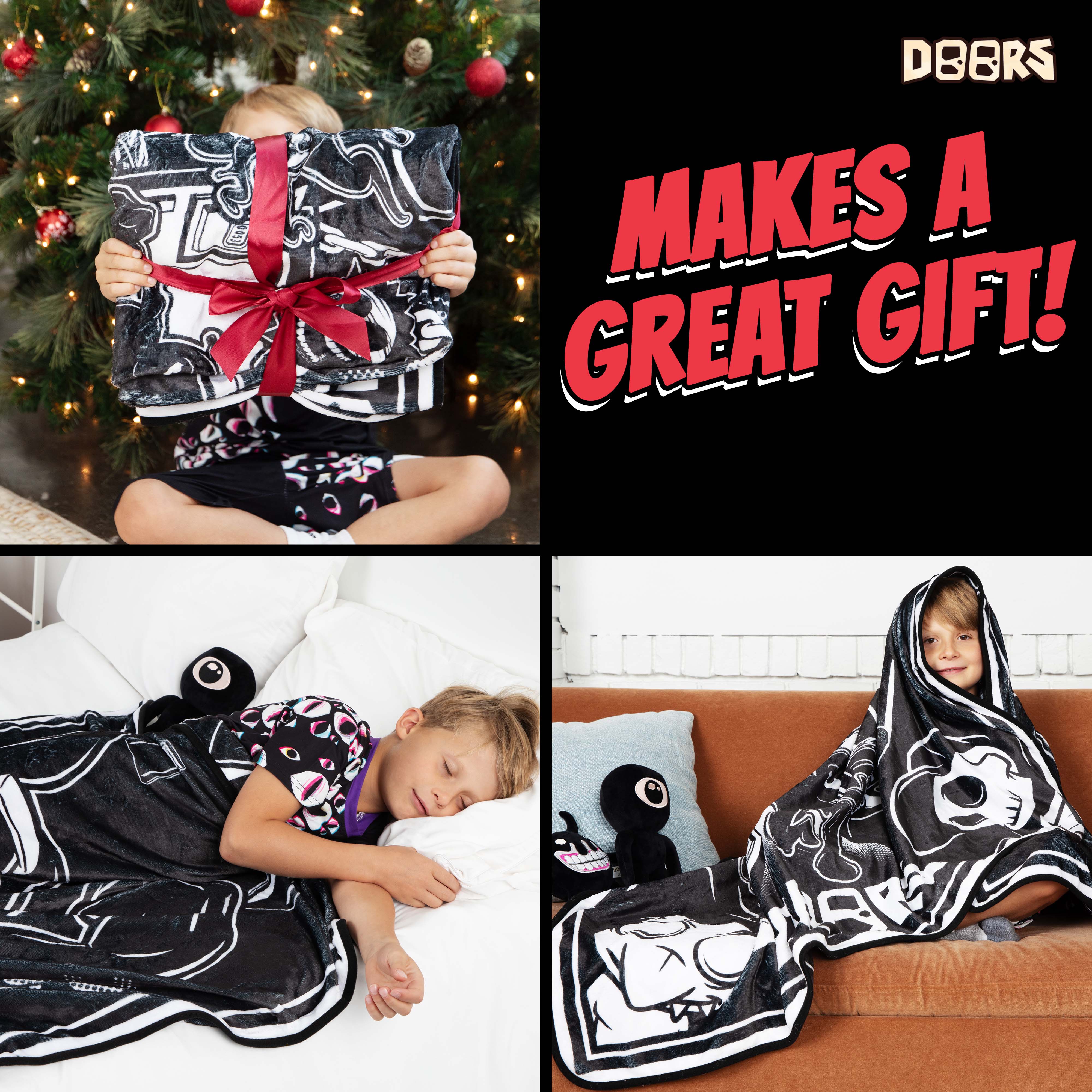 DOORS - The Figure Fleece Blanket (50 x 60") - Image 3