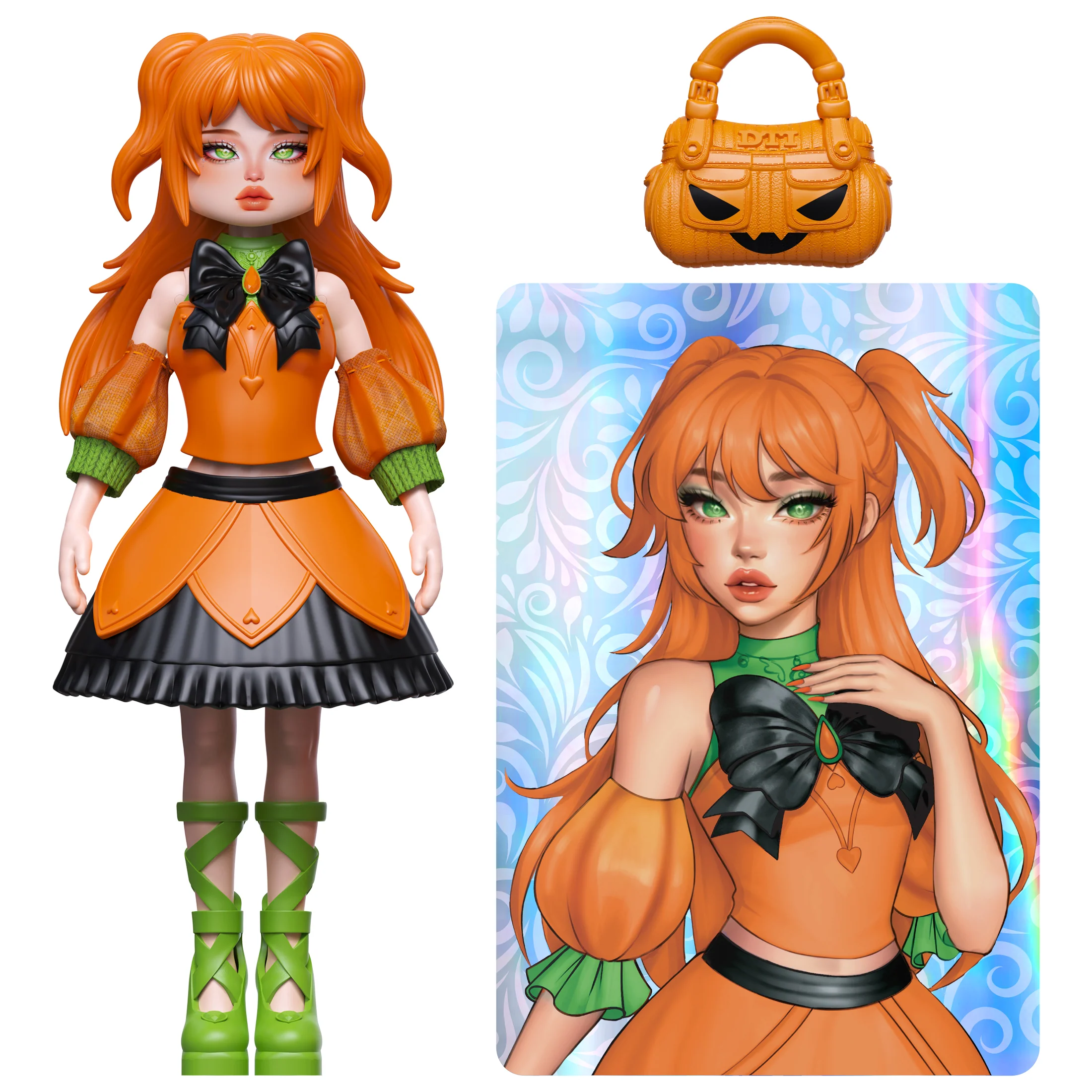Dress To Impress — Mystery Models — Small Dolls 3-Pack — Halloween Edition — Series 2 — Includes DLC Code — Officially Licensed Collector Set by PhatMojo - Image 4