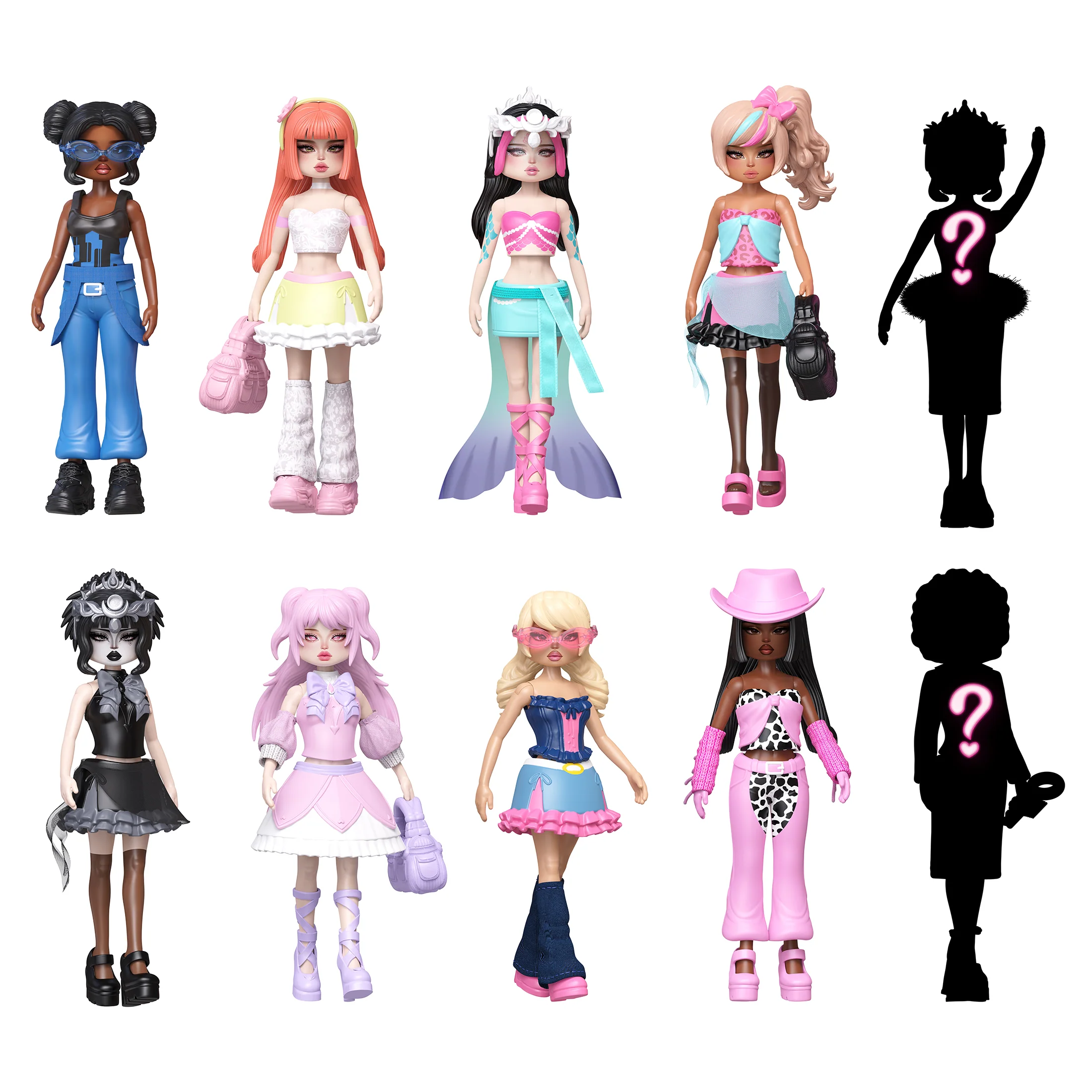 DRESS TO IMPRESS - Mystery Model Minifigure 2-Pack (4" Tall, Series 2) [Includes DLC] on Roblox - Image 3