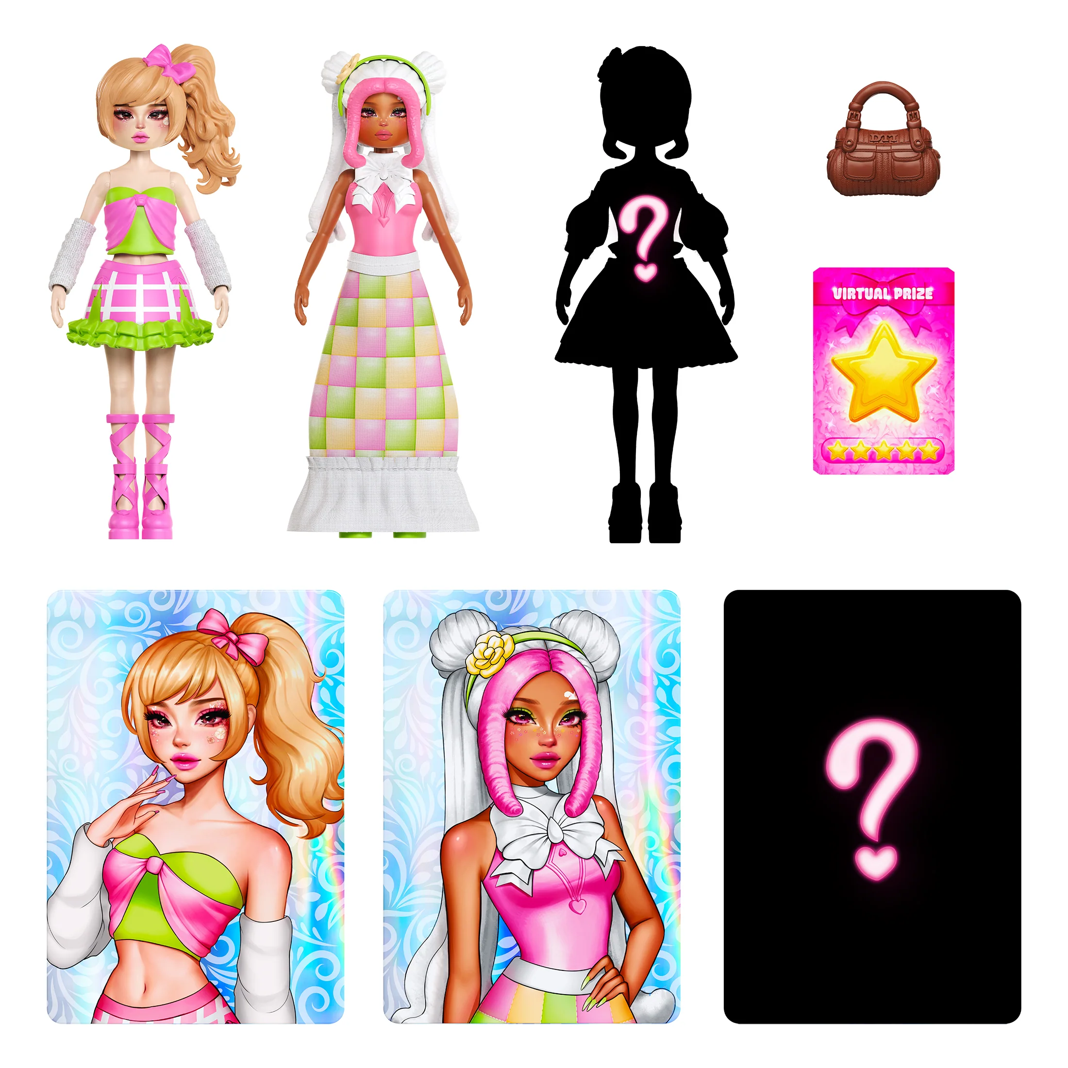 Dress To Impress - Mystery Models- Small Dolls 3-Pack - Easter Edition - Series 3 - Includes Roblox DLC Code - Officially Licensed Collector Set by PhatMojo - Image 3