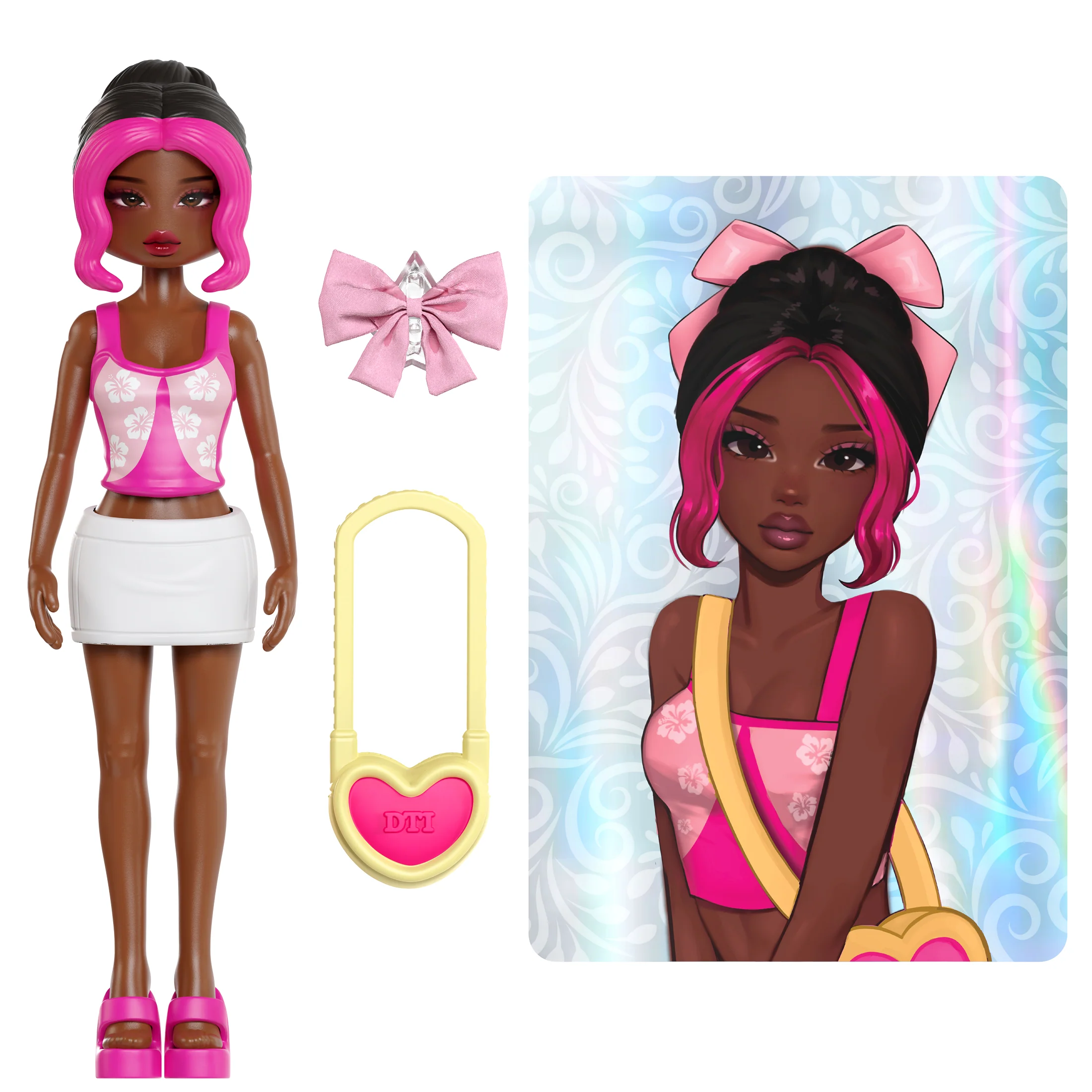 Dress To Impress — Mystery Models — Superstar 5-pack —Series 1 — Star Storage Case —Small Dolls — Blind Box Collectible Set — Includes DLC Code — Officially Licensed Toys by PhatMojo - Image 4