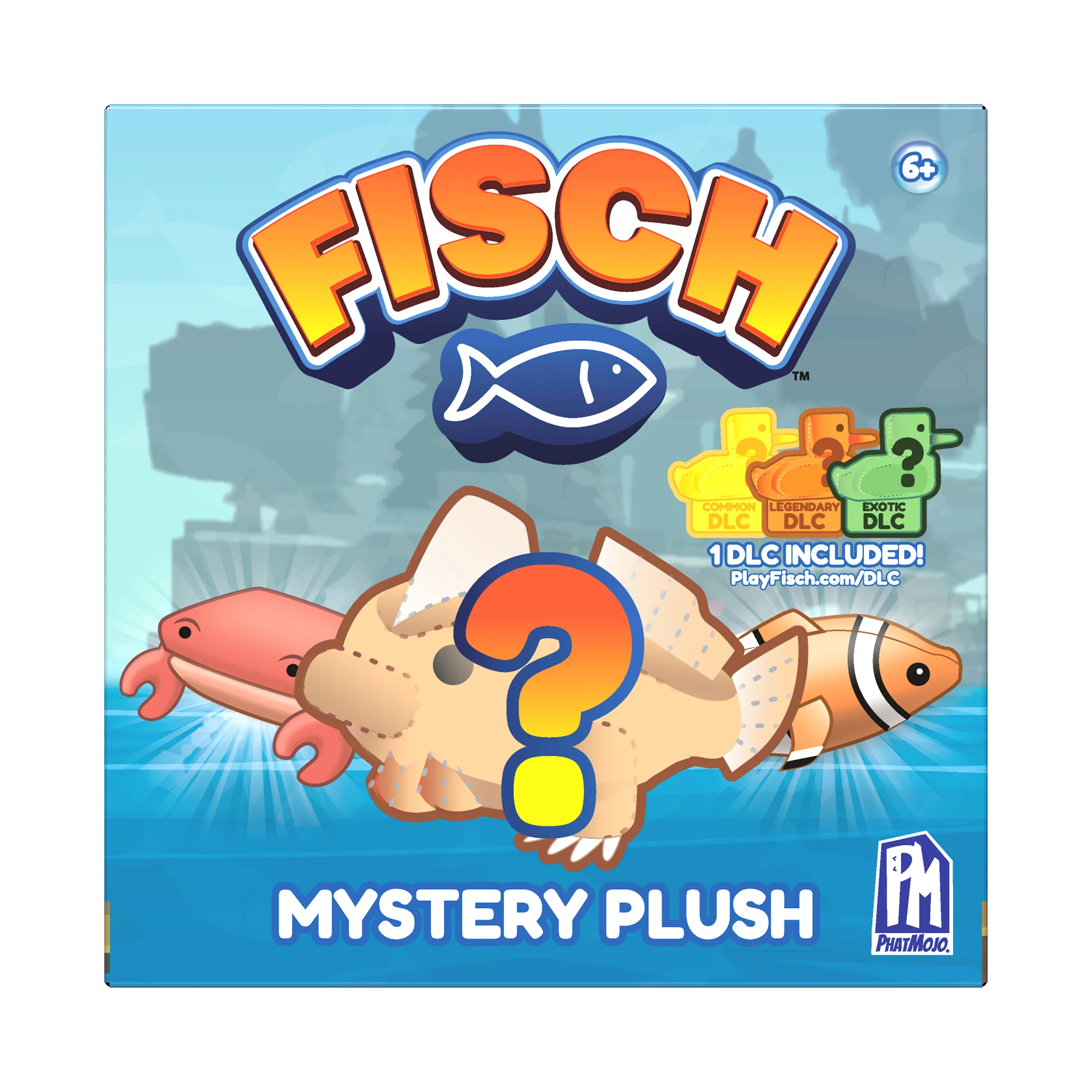 Fisch — Mystery Collectible Plush — Assortment — Series 1 — 4-Inch Plush Sea Creatures — Includes DLC Code — Officially Licensed - Image 4