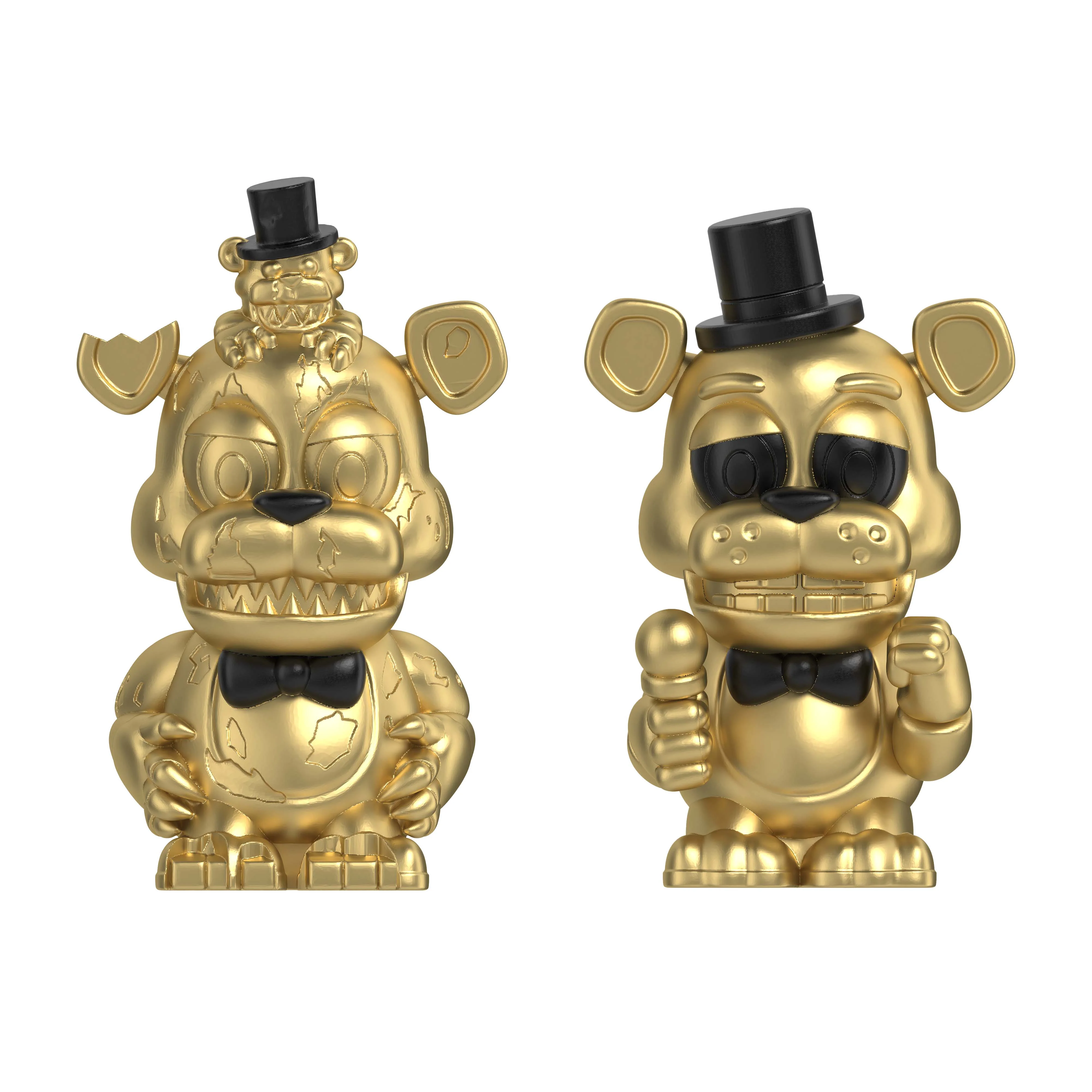 FIVE NIGHTS AT FREDDY'S - Freddy Fazbear Animatronic Bundle (11 Items, Blinking Eyes w/ Lights & Sounds) - Image 5