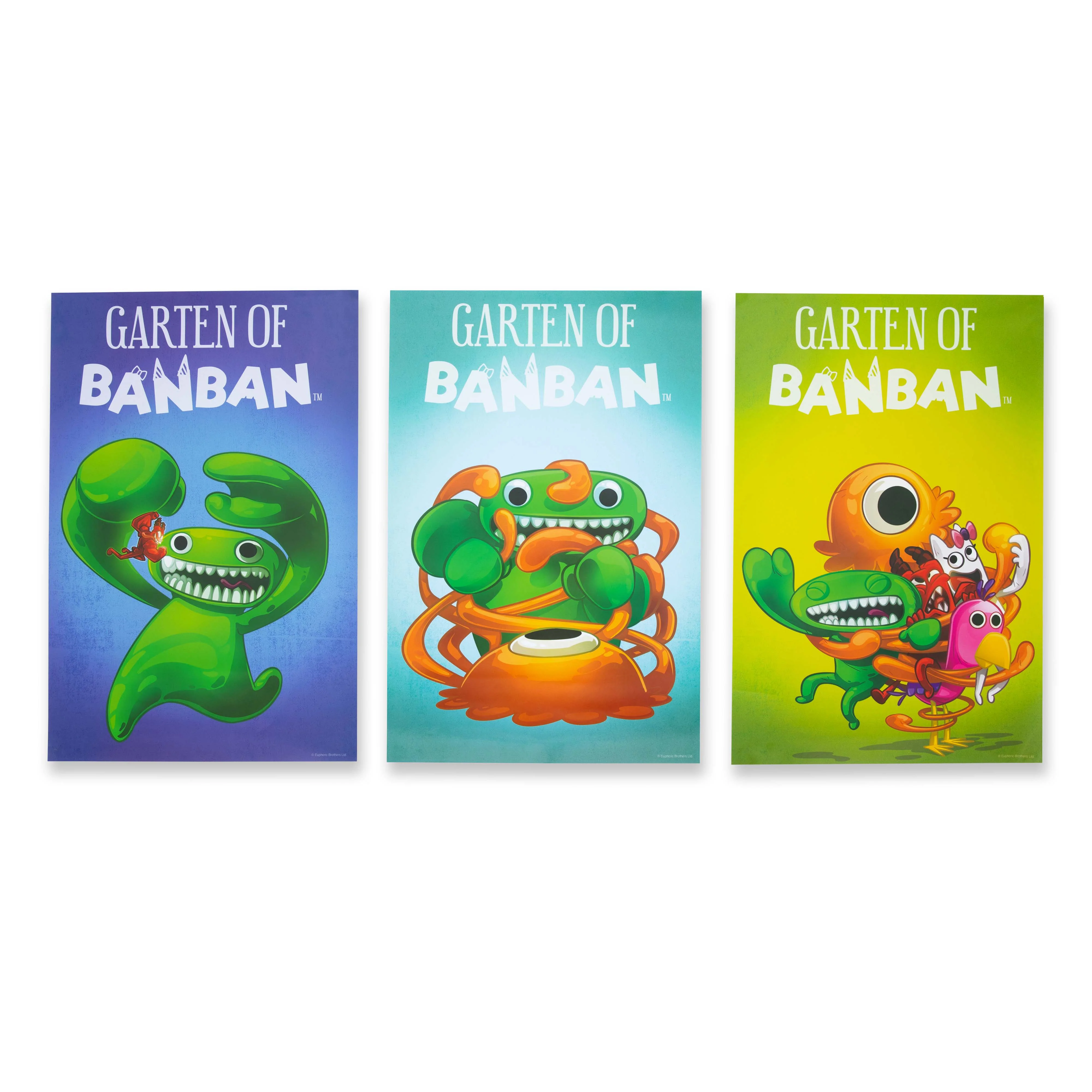 GARTEN OF BANBAN - Banban Battle 3pc Poster Set (12" x 18")