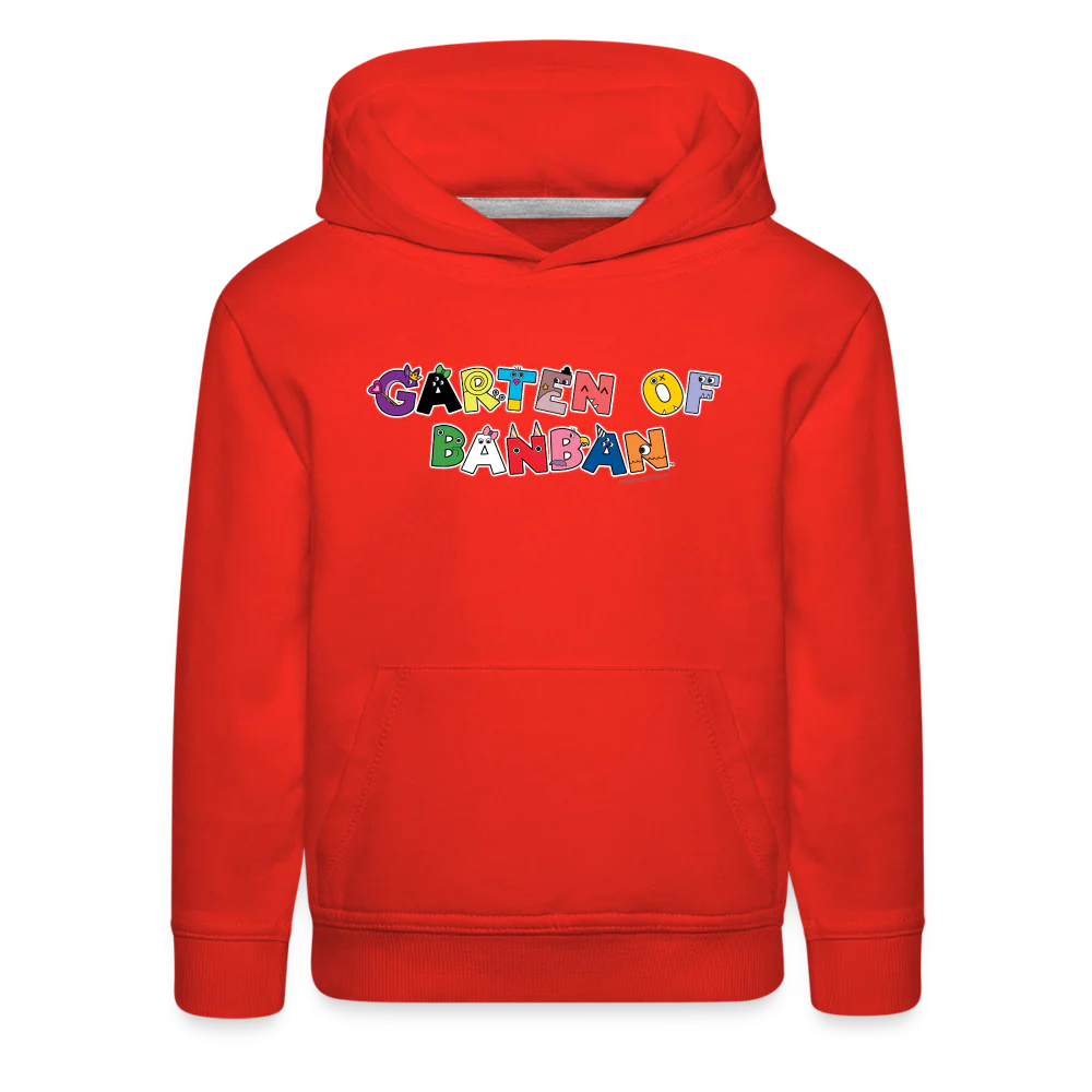 GARTEN OF BANBAN - Character Letters Hoodie (Youth) - Image 3