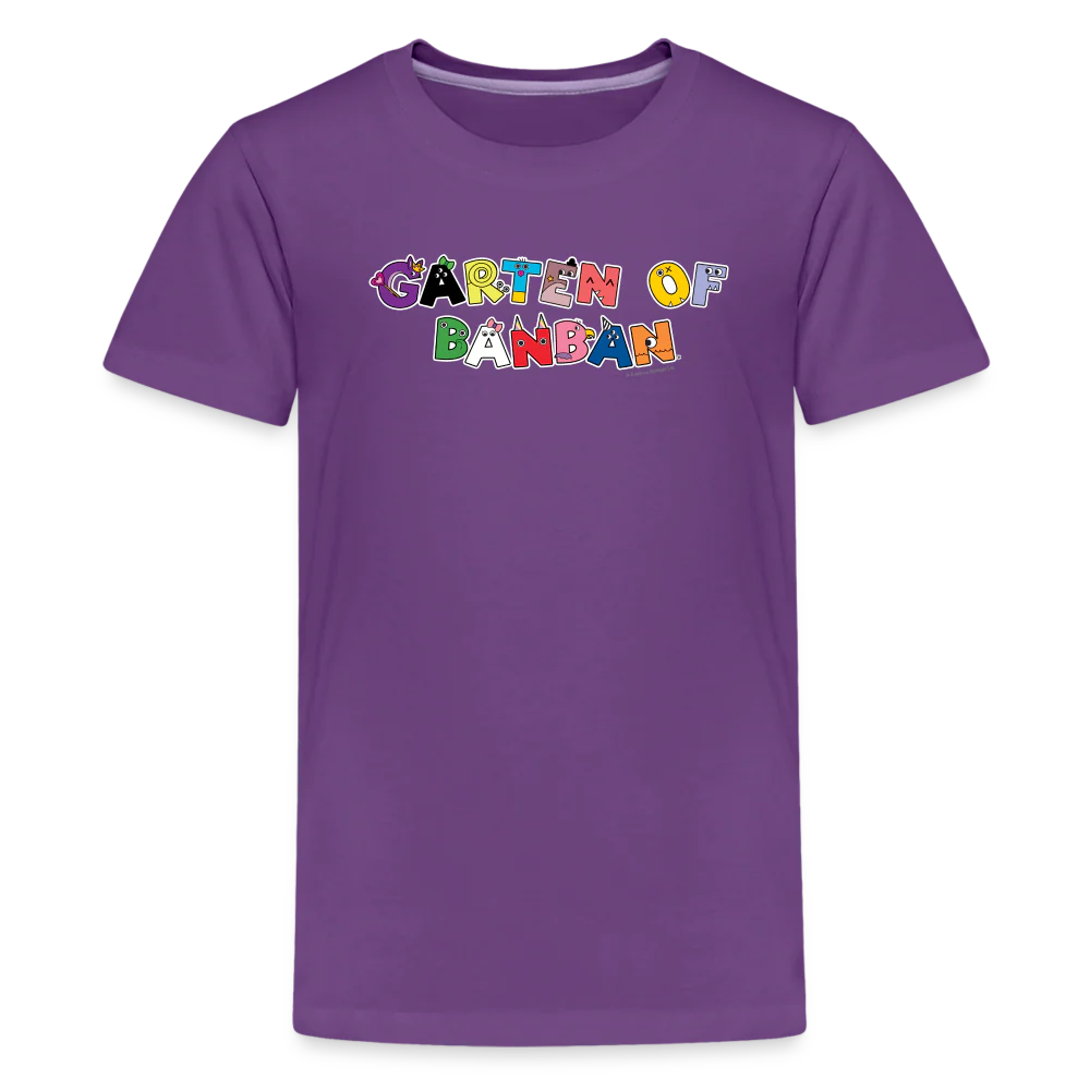 GARTEN OF BANBAN - Character Letters T-Shirt (Youth) - Image 9
