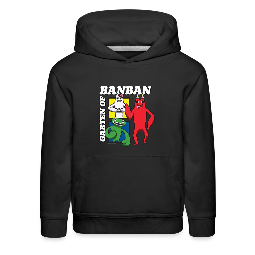 GARTEN OF BANBAN - Character Squares Hoodie (Youth) - Image 4