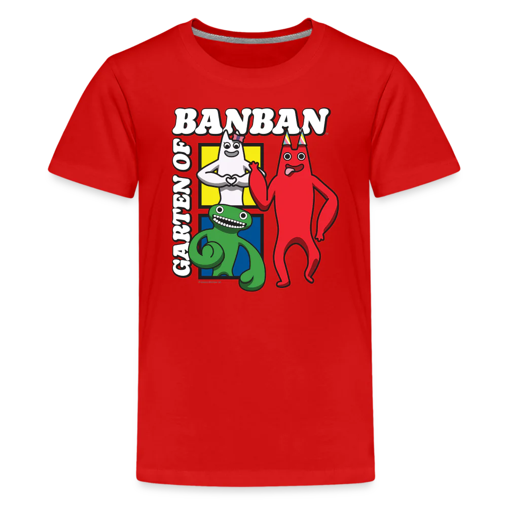 GARTEN OF BANBAN - Character Squares T-Shirt (Youth) - Image 9