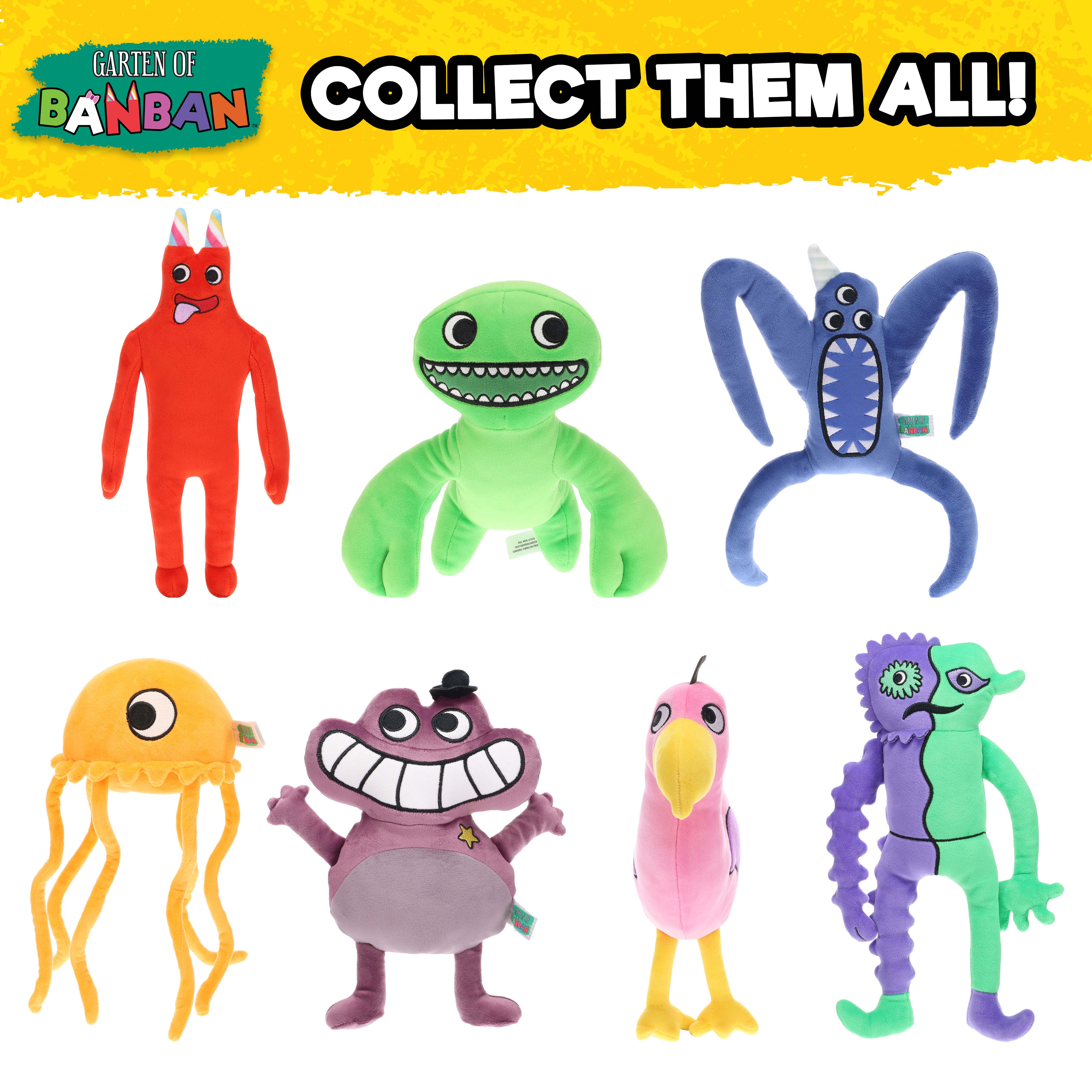 GARTEN OF BANBAN - Collectible Plush 3-Pack (Three 10" Plushies, Series 1) - Image 5
