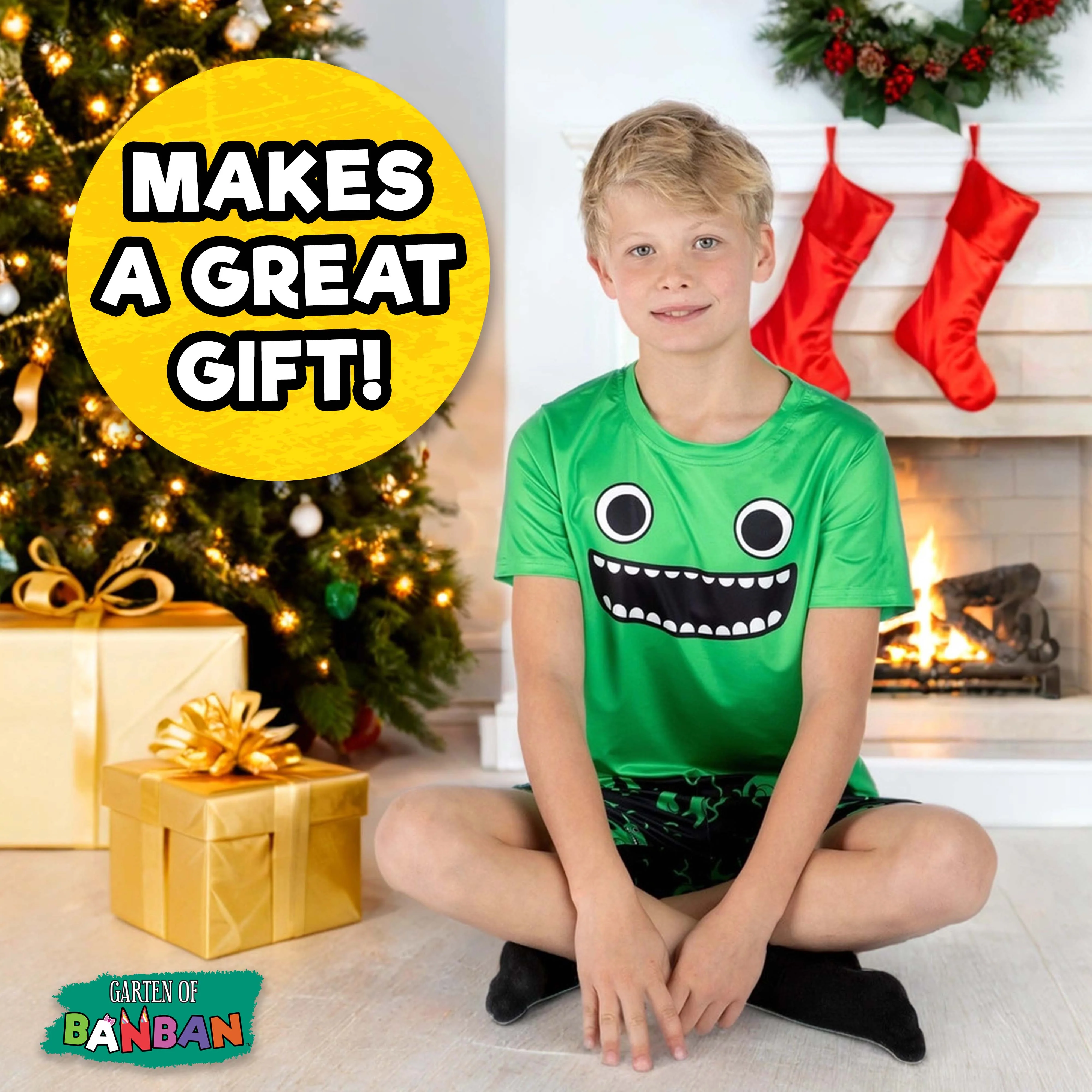 GARTEN OF BANBAN - Jumbo Josh Short-Sleeve Pajamas Set (Kids Unisex) - Image 3