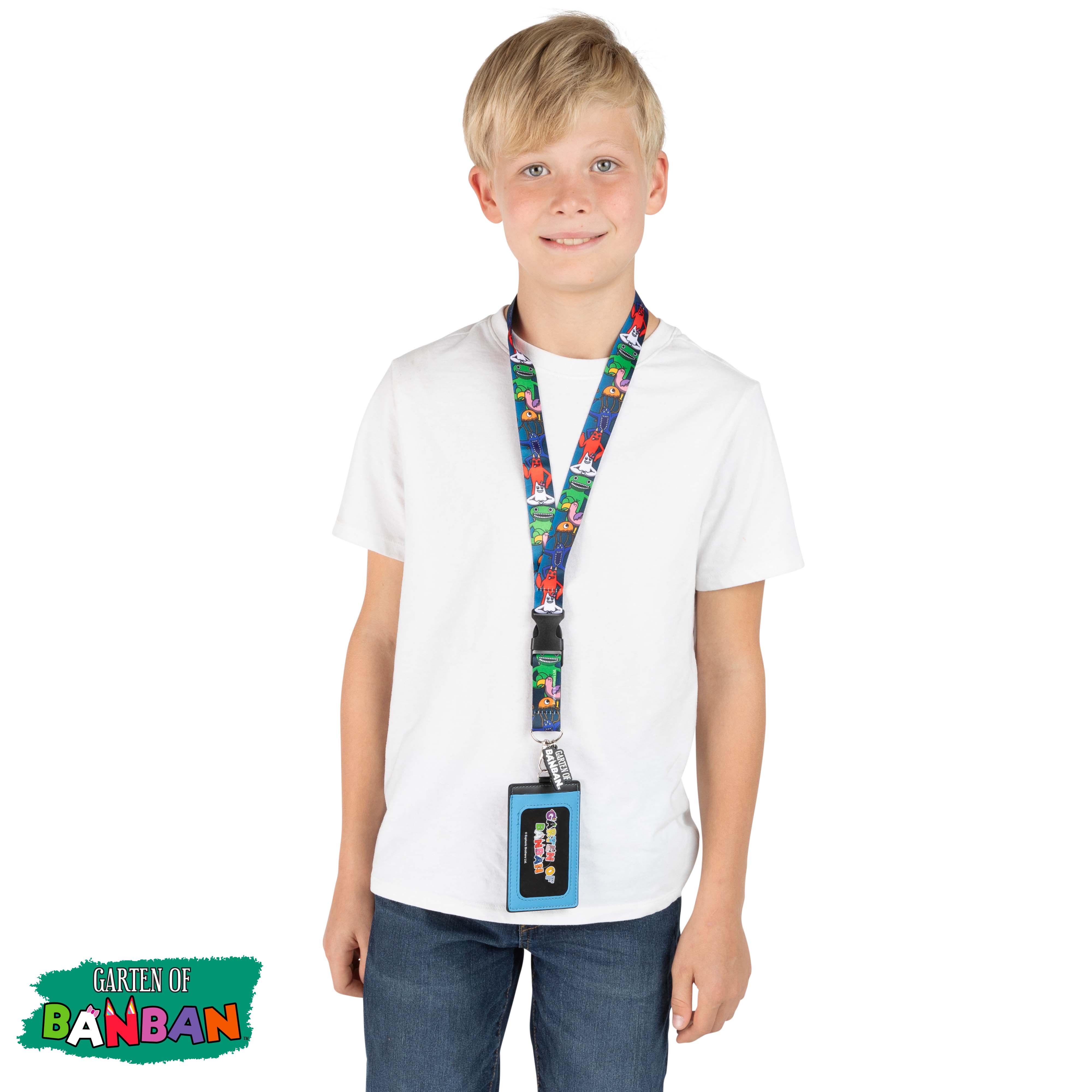GARTEN OF BANBAN – Lanyard with Silicone Charm & ID Badge Holder | Breakaway Clip | Student ID Holder | Officially Licensed - Image 2