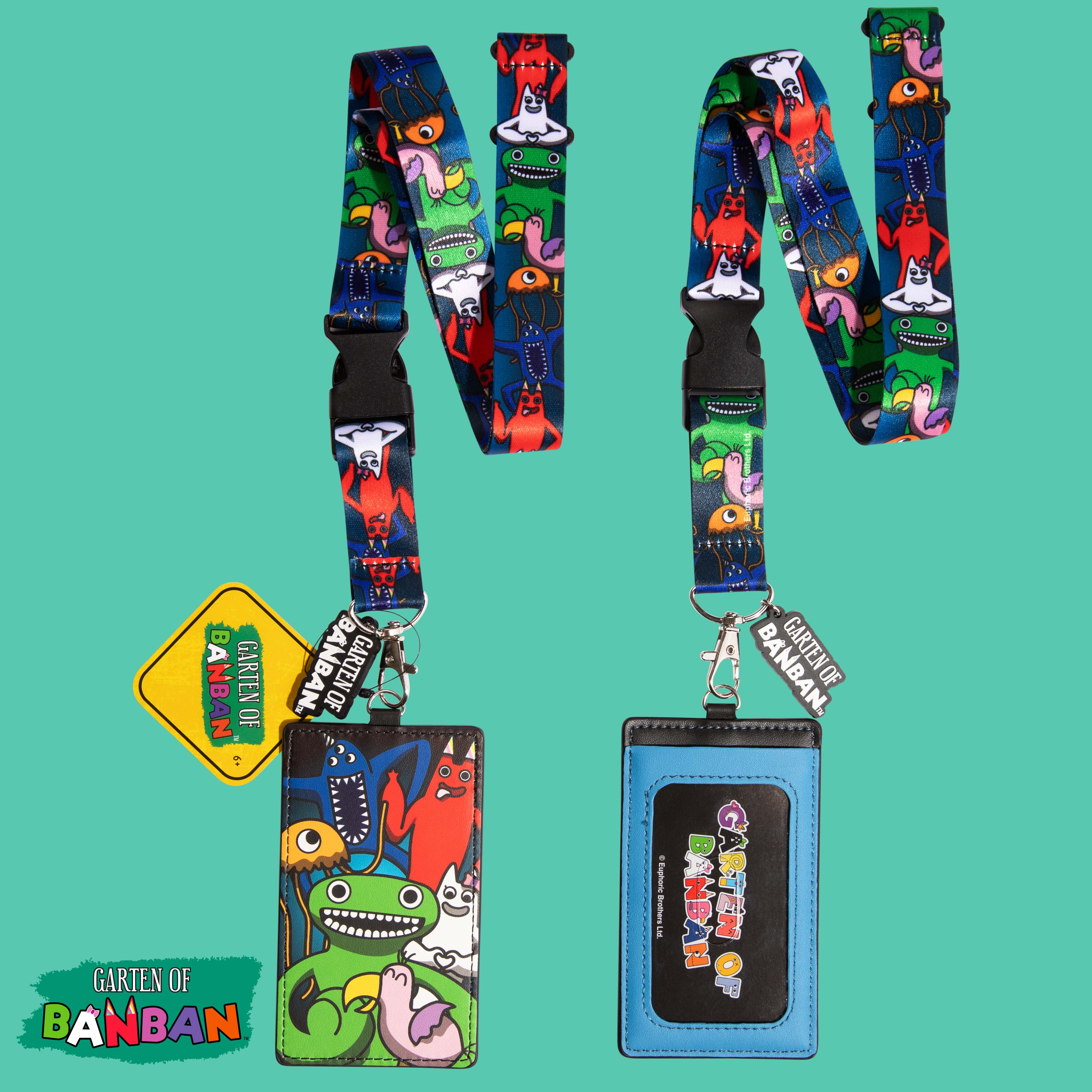 GARTEN OF BANBAN – Lanyard with Silicone Charm & ID Badge Holder | Breakaway Clip | Student ID Holder | Officially Licensed - Image 4