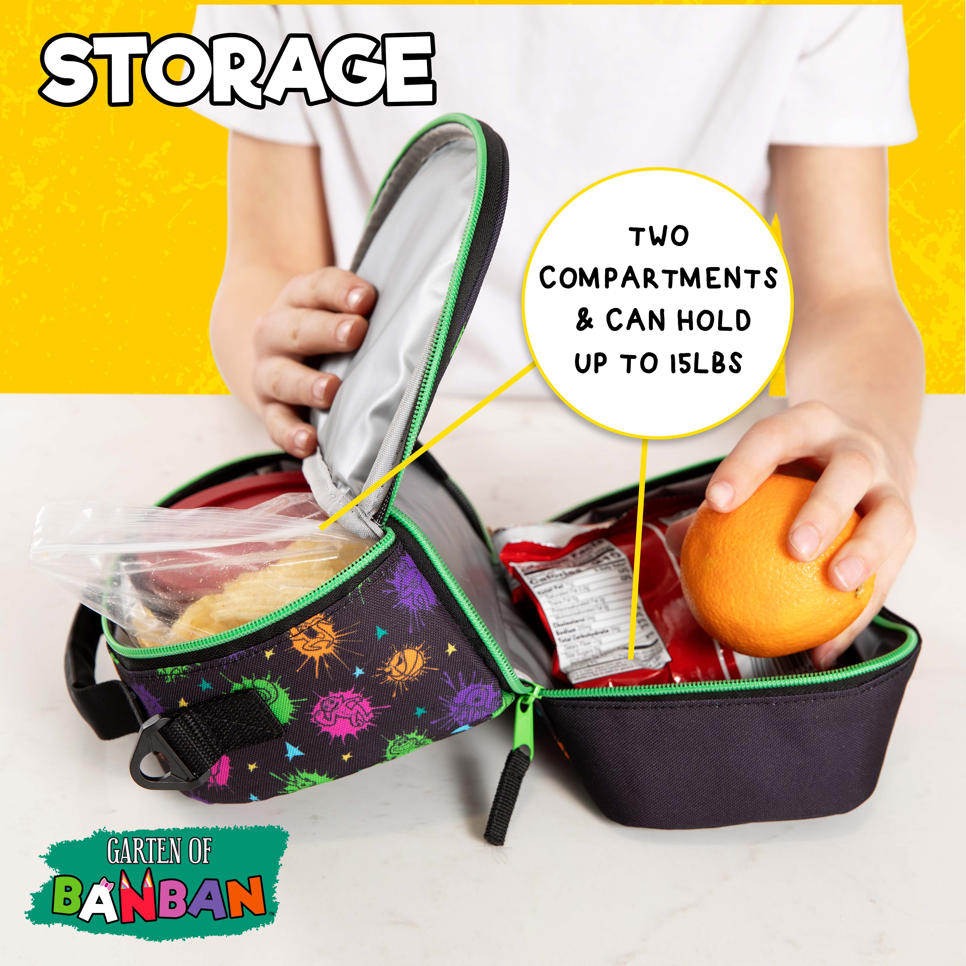GARTEN OF BANBAN - Lunch Bag Dual Compartment (8" Insulated Container) - Image 3
