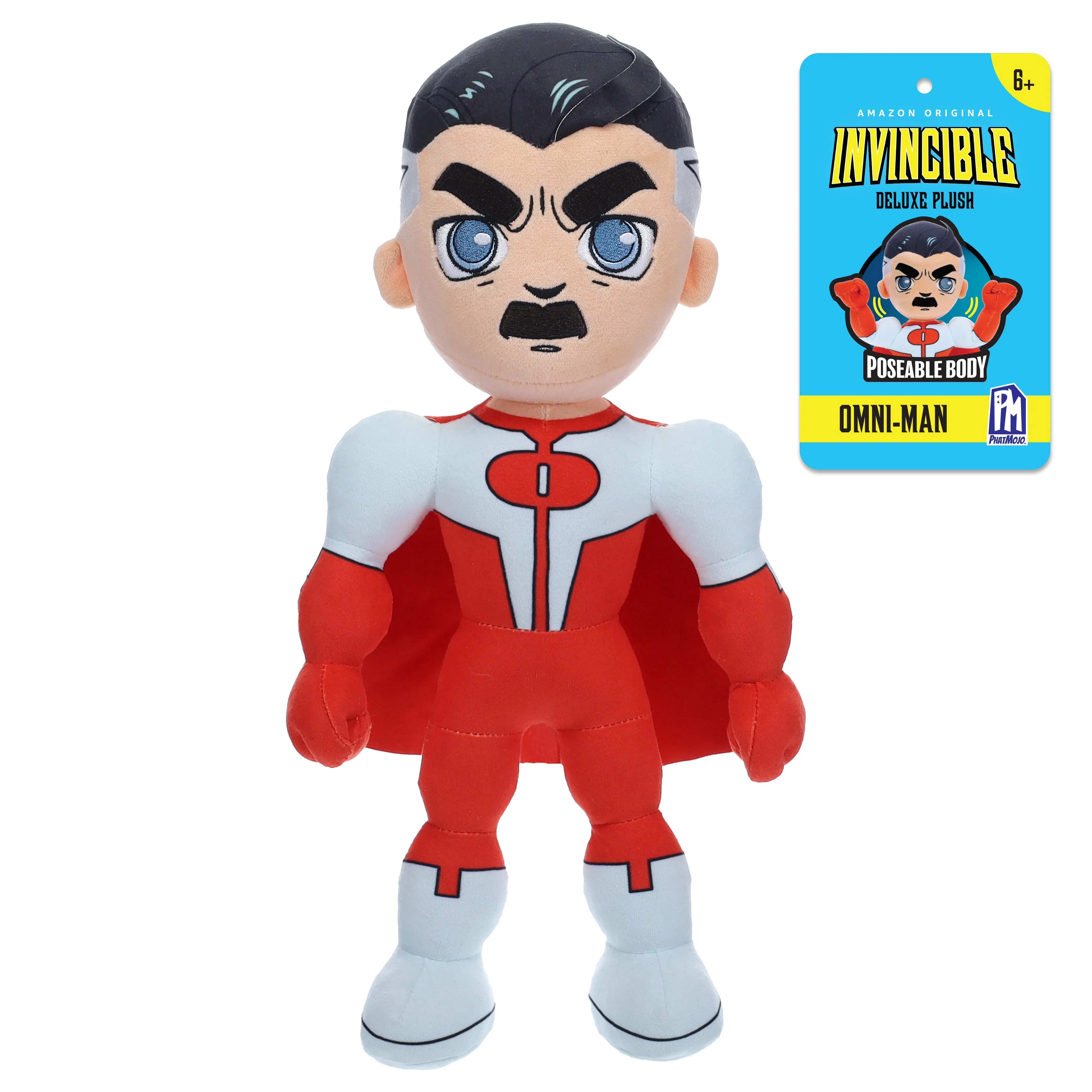INVINCIBLE - Omni-Man Deluxe Posable Plush (13" Tall, Series 1)
