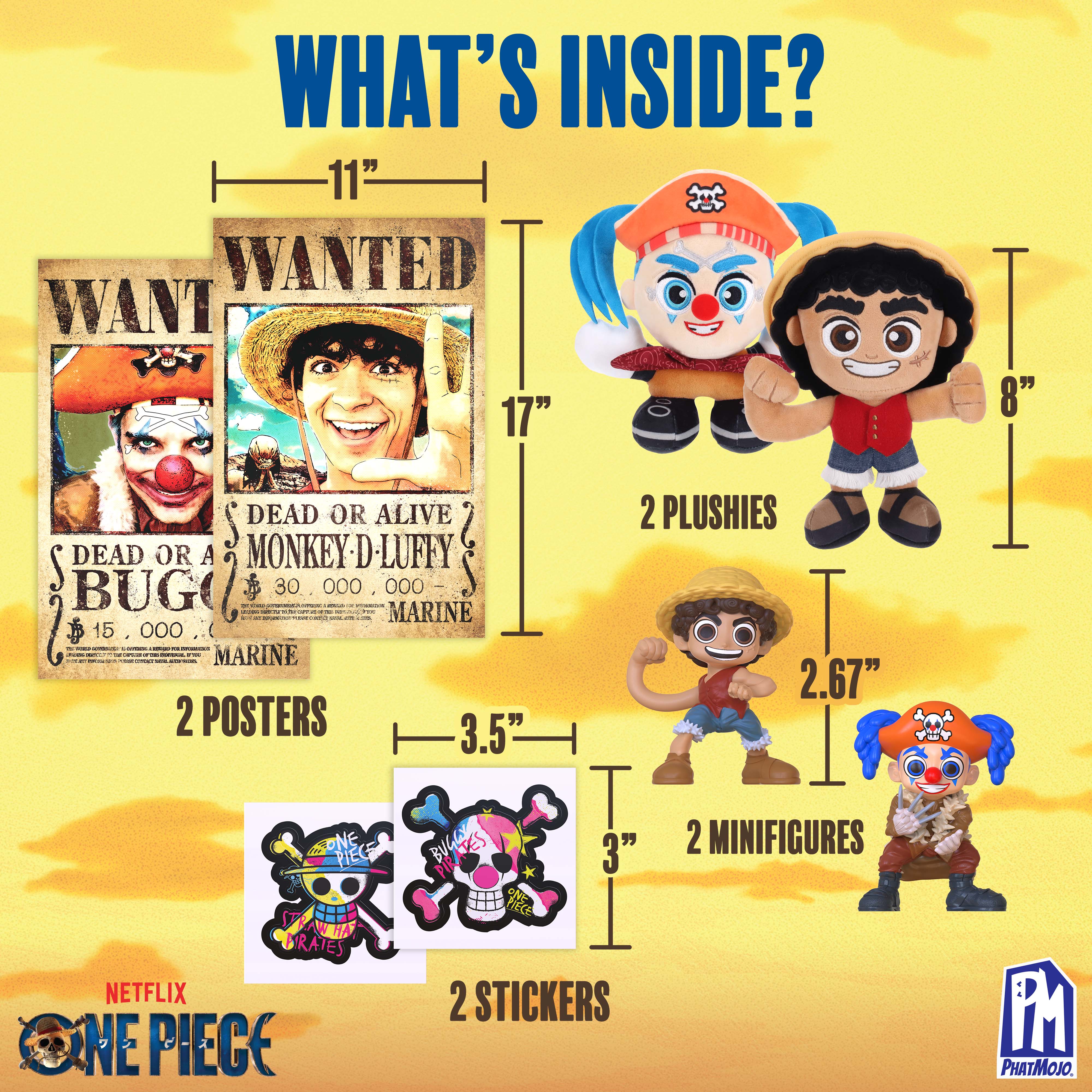 ONE PIECE - Gum Gum Fruit Collector Bundle (9 Items, Series 1) - Image 2