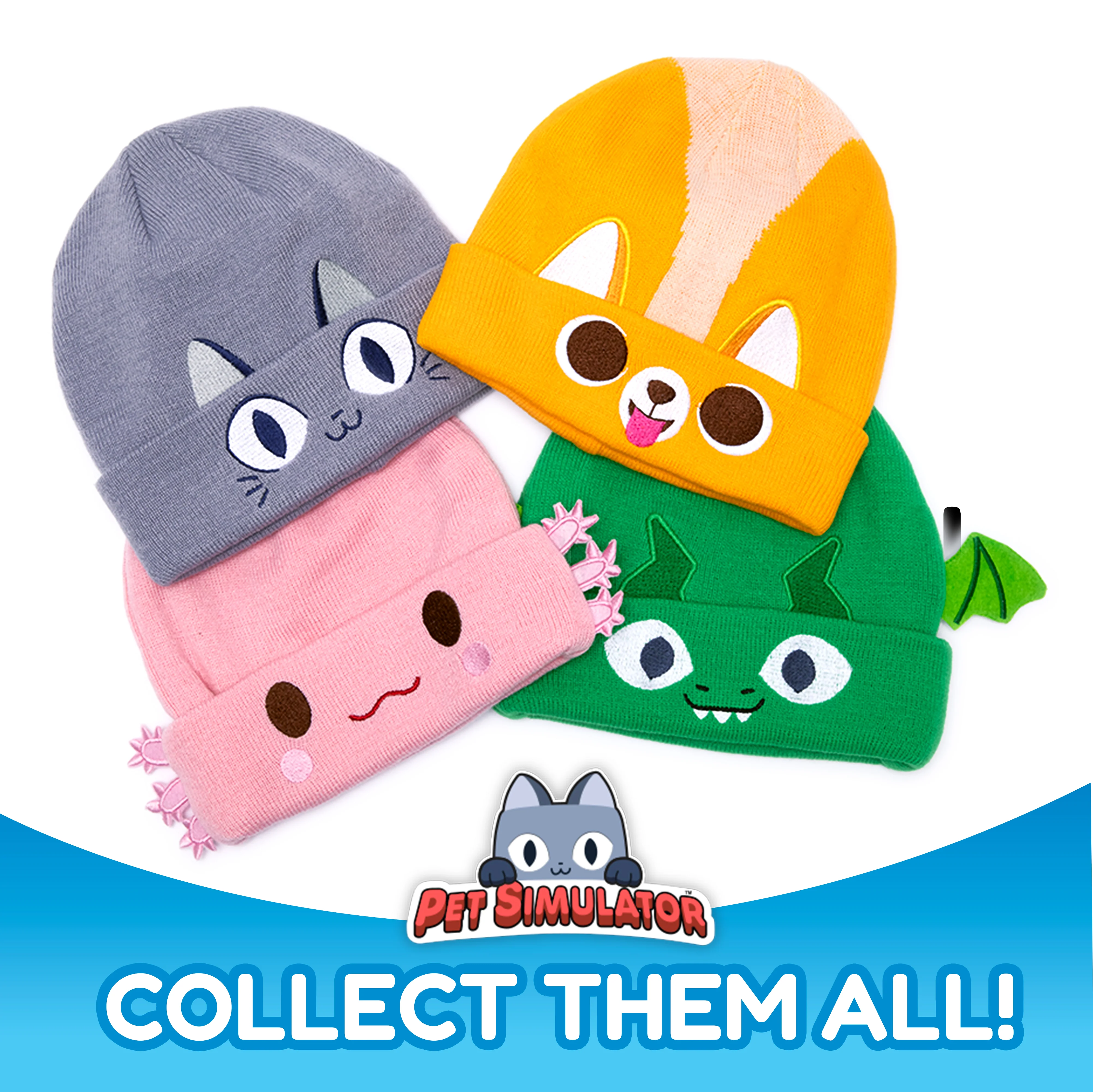 PET SIMULATOR - Axolotl Embroidered Knit Beanie (Unisex) [Includes DLC] - Image 5