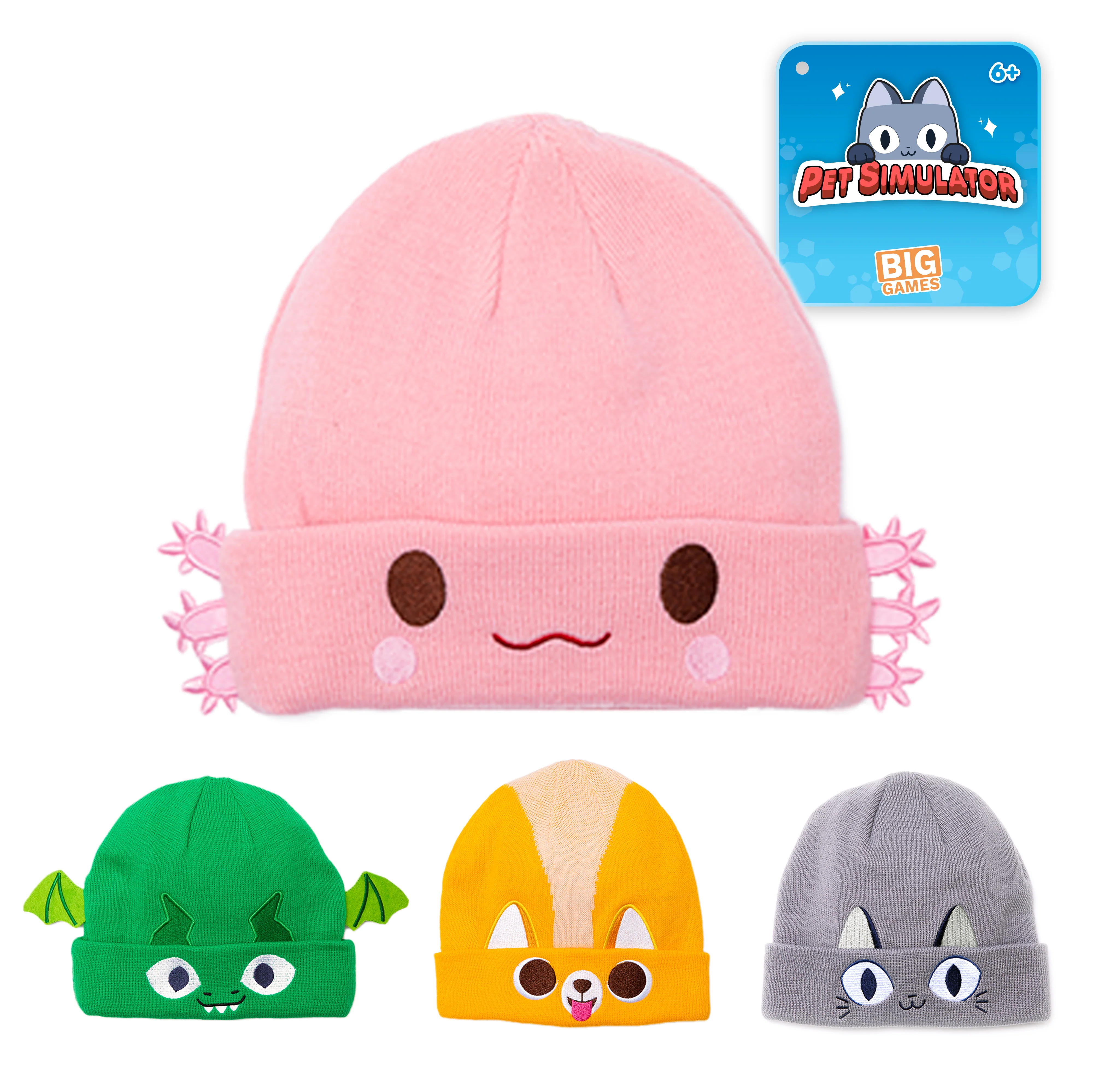 PET SIMULATOR - Axolotl Embroidered Knit Beanie (Unisex) [Includes DLC] - Image 8