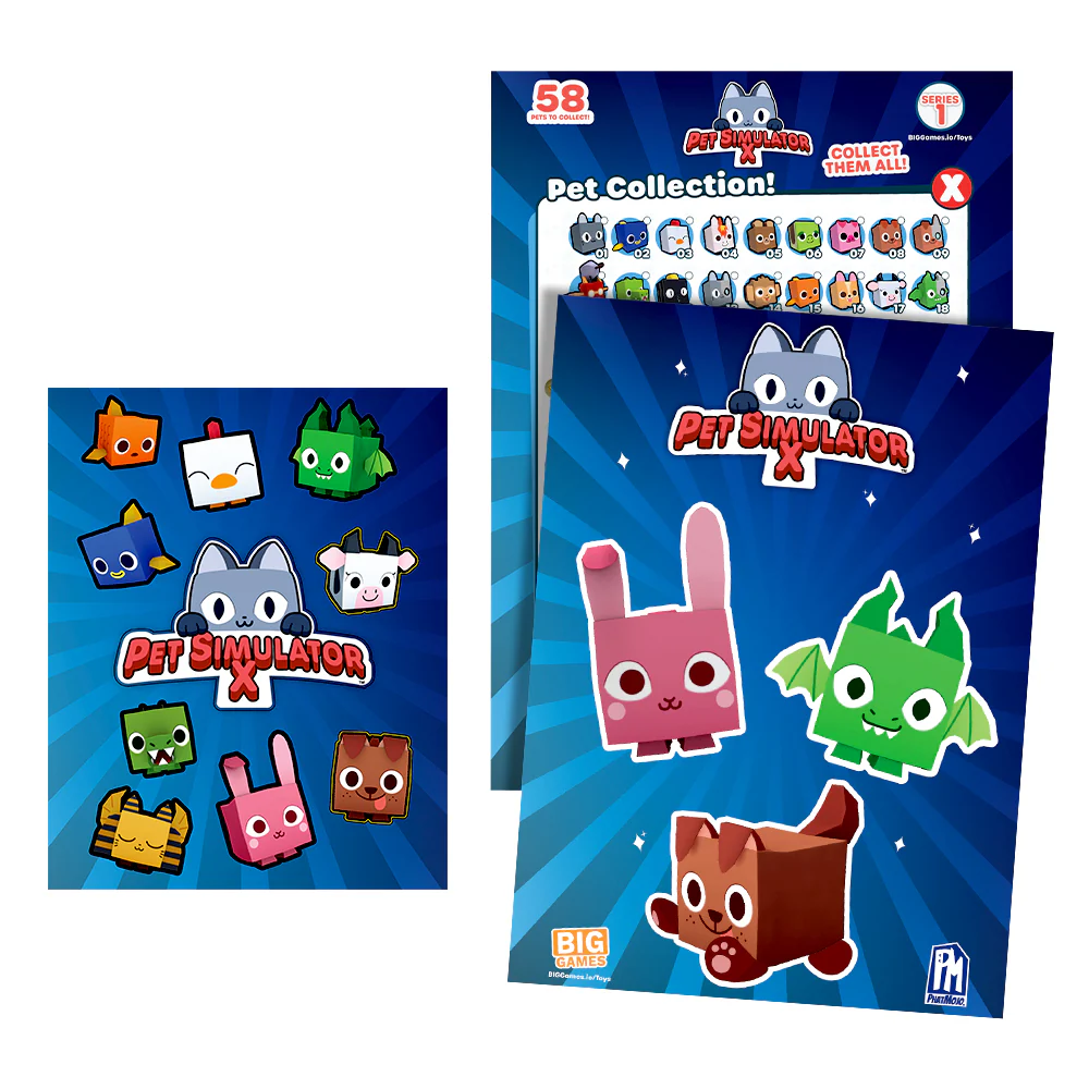 PET SIMULATOR - Blue Iridescent Cat Collector Bundle (Mystery Case w/ 8 Items, Series 1) [ONLINE EXCLUSIVE] [Includes DLC] - Image 5