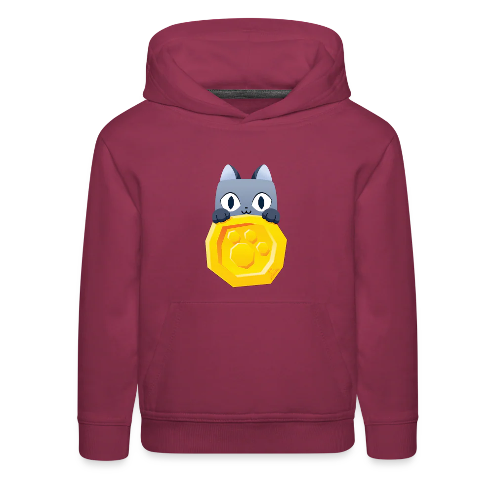 PET SIMULATOR - Cat Coin Hoodie (Youth) - Image 6