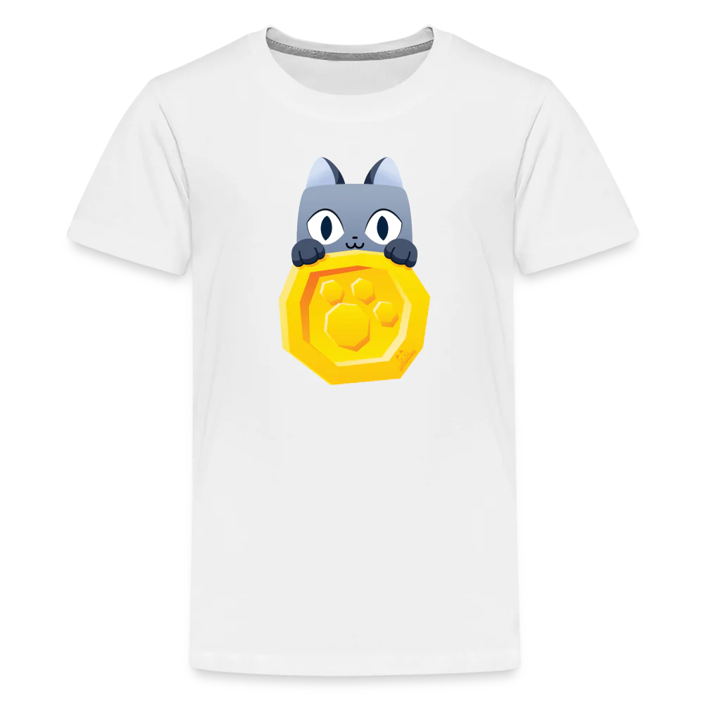 PET SIMULATOR - Cat Coin T-Shirt (Youth) - Image 11
