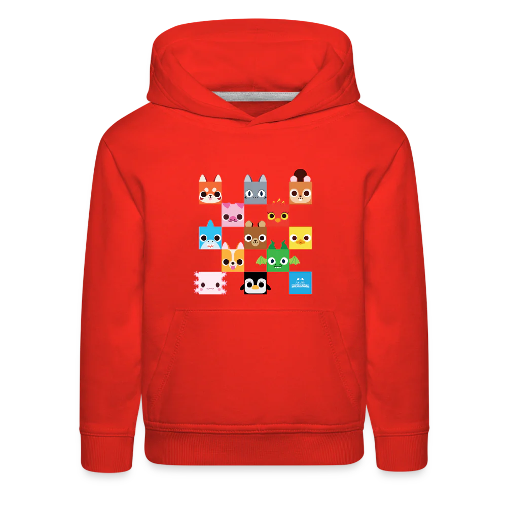 PET SIMULATOR - Checkered Faces Hoodie (Youth) - Image 2